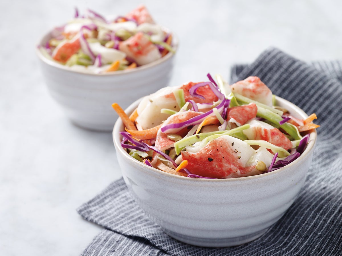 Seafood Broccoli Slaw