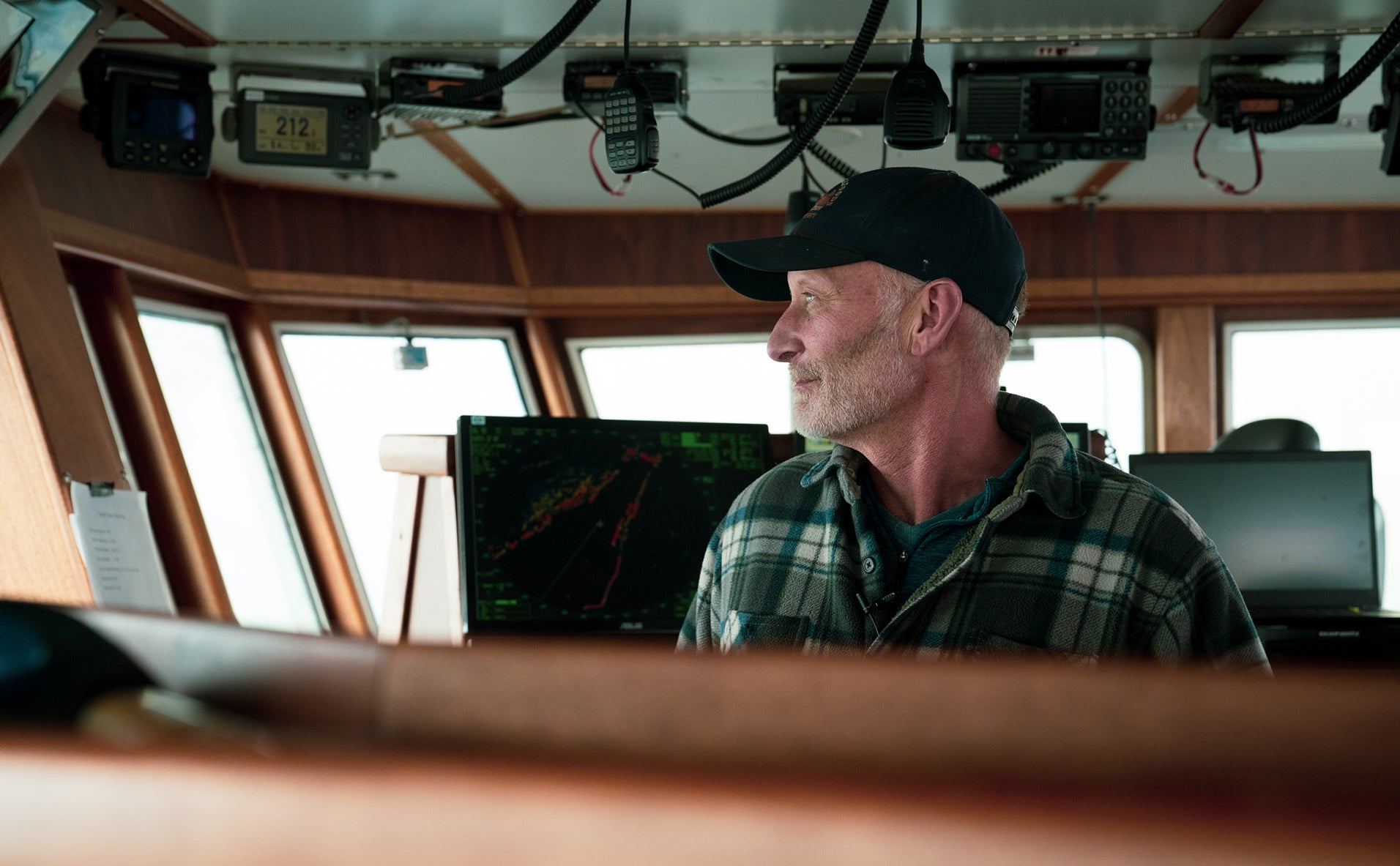 Captain Jeff Crain of the F/V Sovereignty 