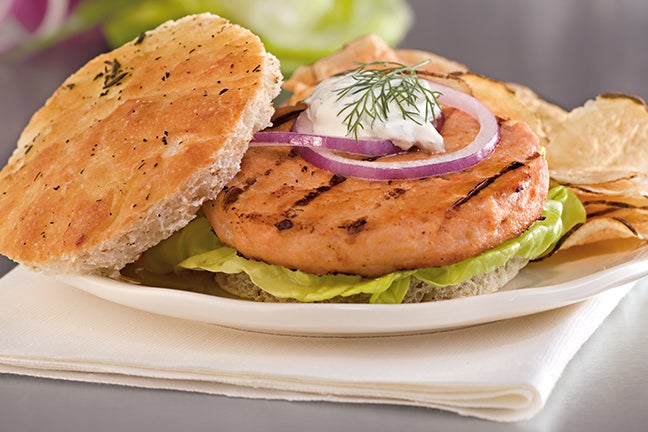 Alaskan Salmon Burger 4oz slide 0