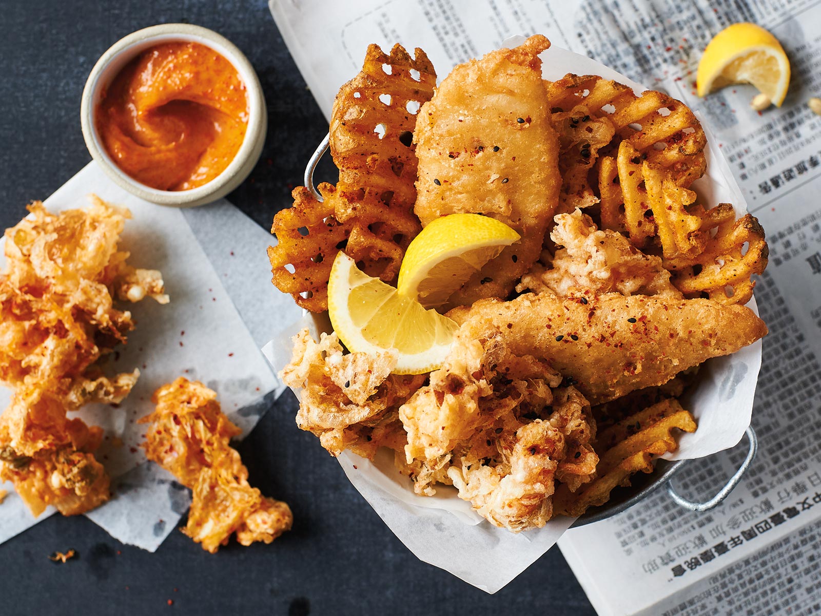 Wild Alaska Pollock Kimchi Fish n' Chips