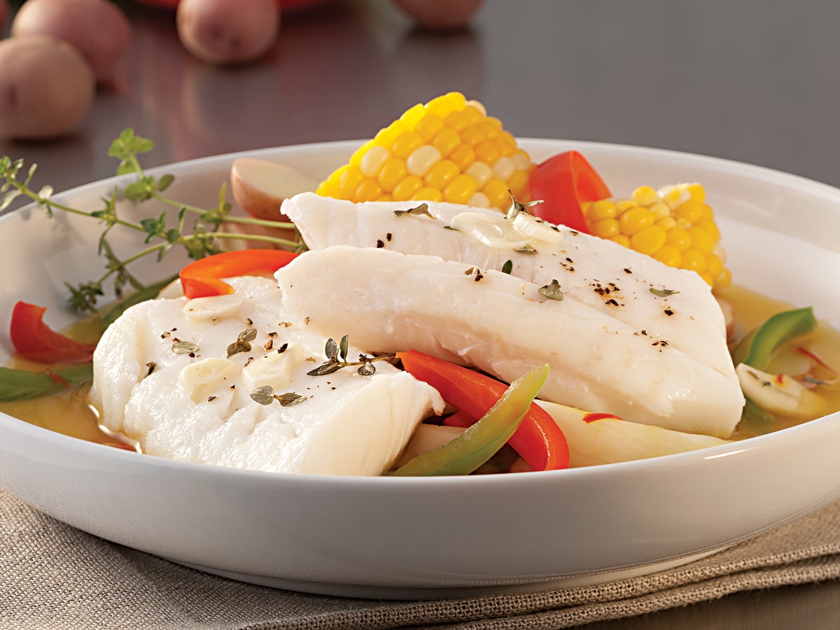 Wild Alaska Cod Fillet, 8-16 oz, Skinless, Boneless, Shatter Pack 