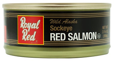 Royal Red® Red (Sockeye) Salmon 3.75 oz Packaging