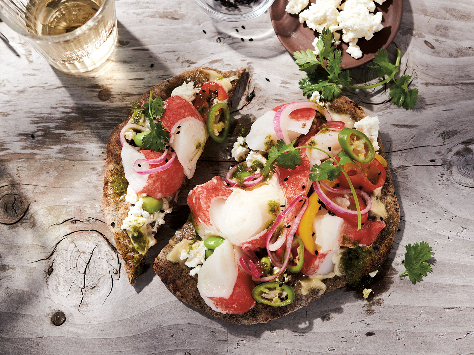 Louis Kemp Rustic Flat Bread | Louis Kemp | Recipes | Trident Seafoods