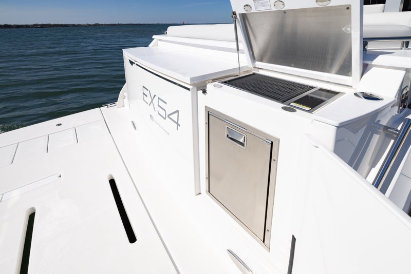 EX 54 Outdoor Galley Transom Grill