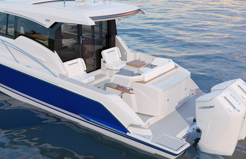 Tiara Yachts 43 LE with Buffet Lounge Module