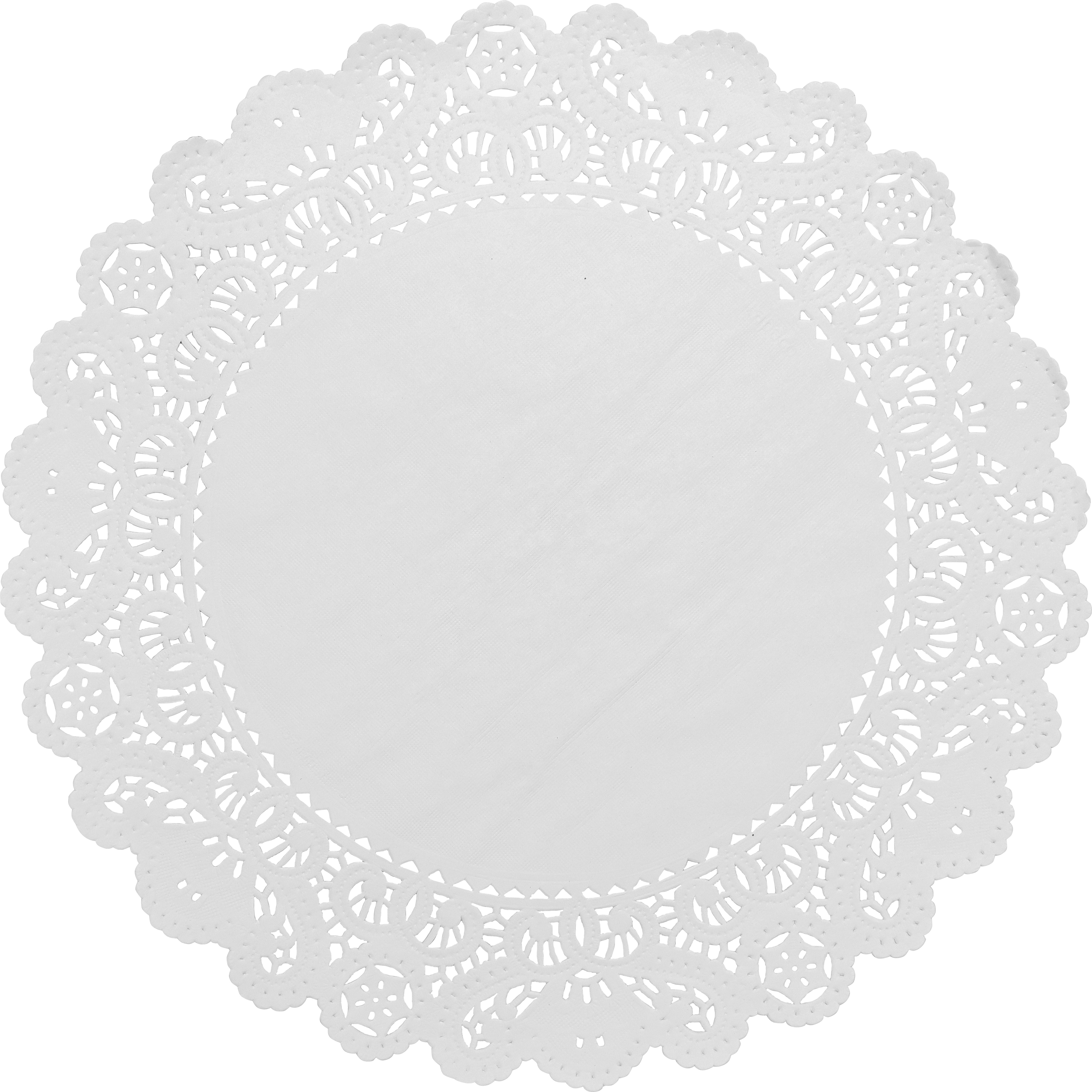 10 in White Cambridge Lace Doilies 1000 ct.