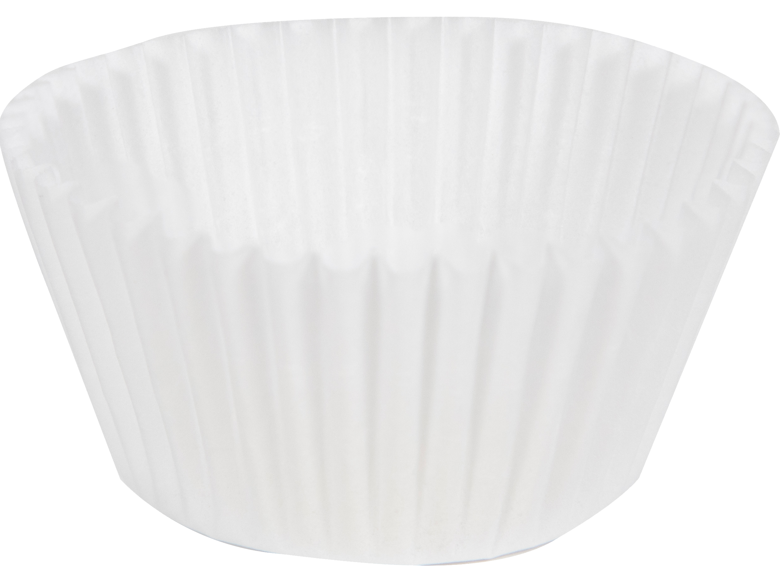 3 in White Fluted Baking Cups 10000 ct.
