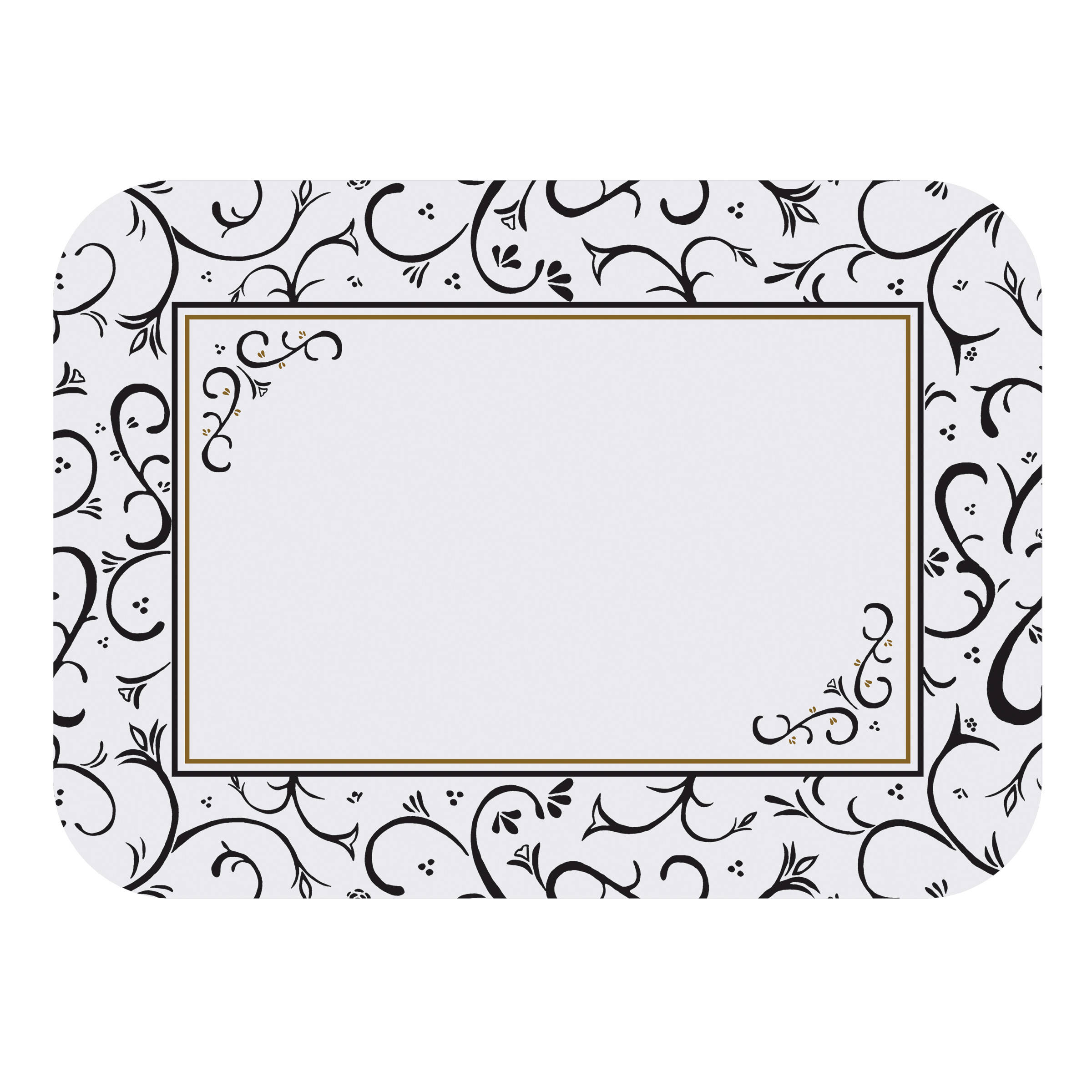 14 in x 19 in Scroll Paper Traymats 1000 ct.
