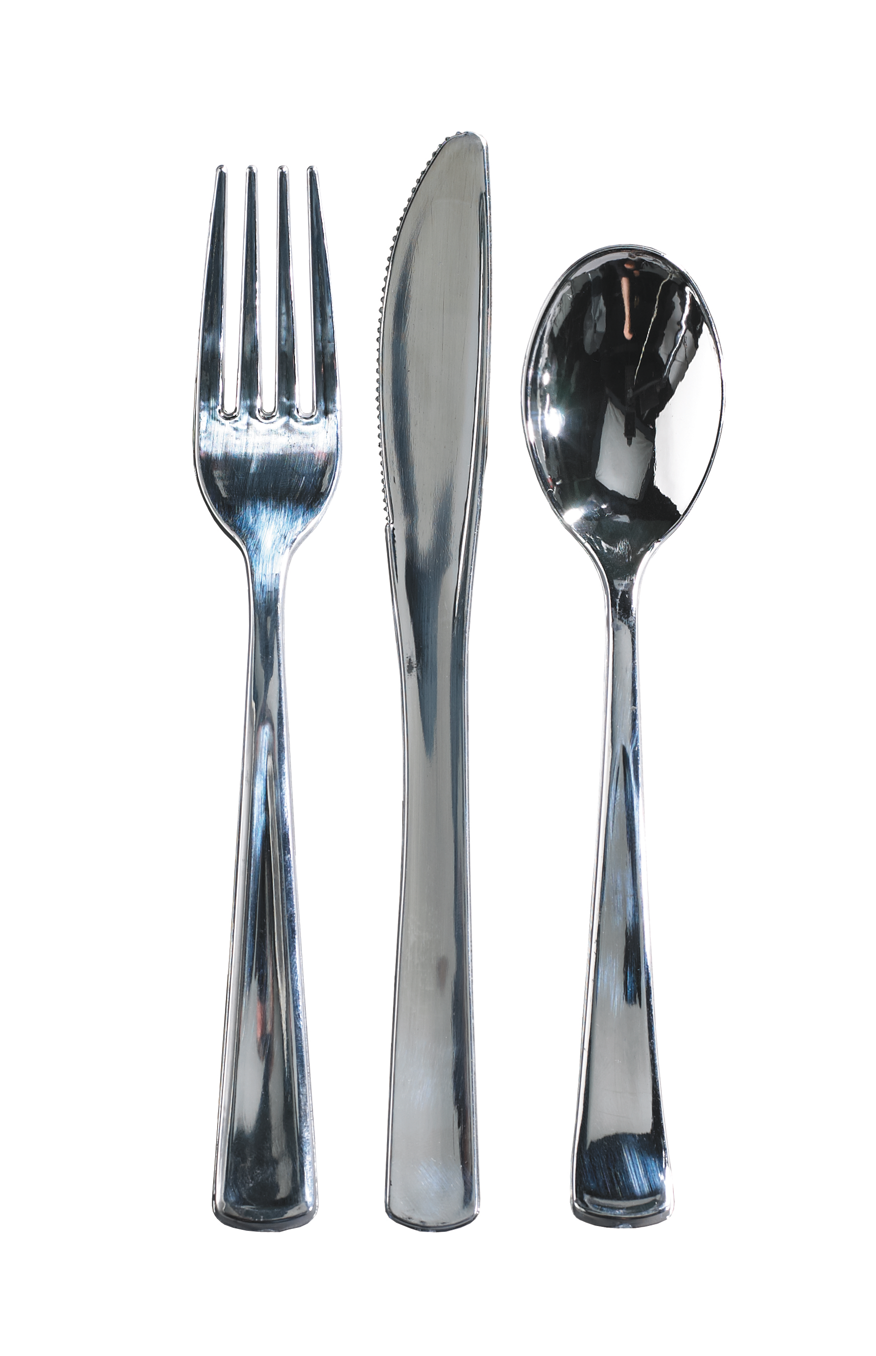 Metallic Silver Assorted Cutlery 300 ct.