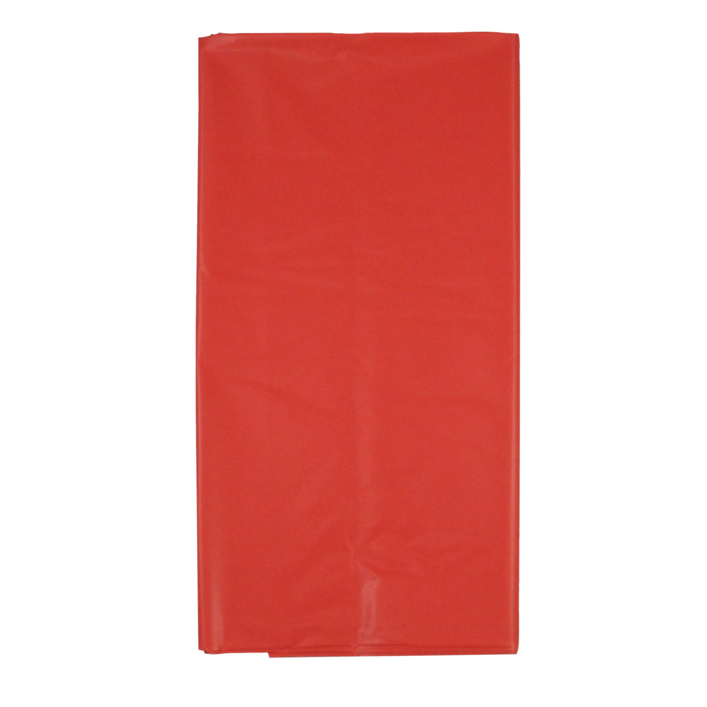 54 in x 108 in Red Plastic Tablecloths 12 ct.