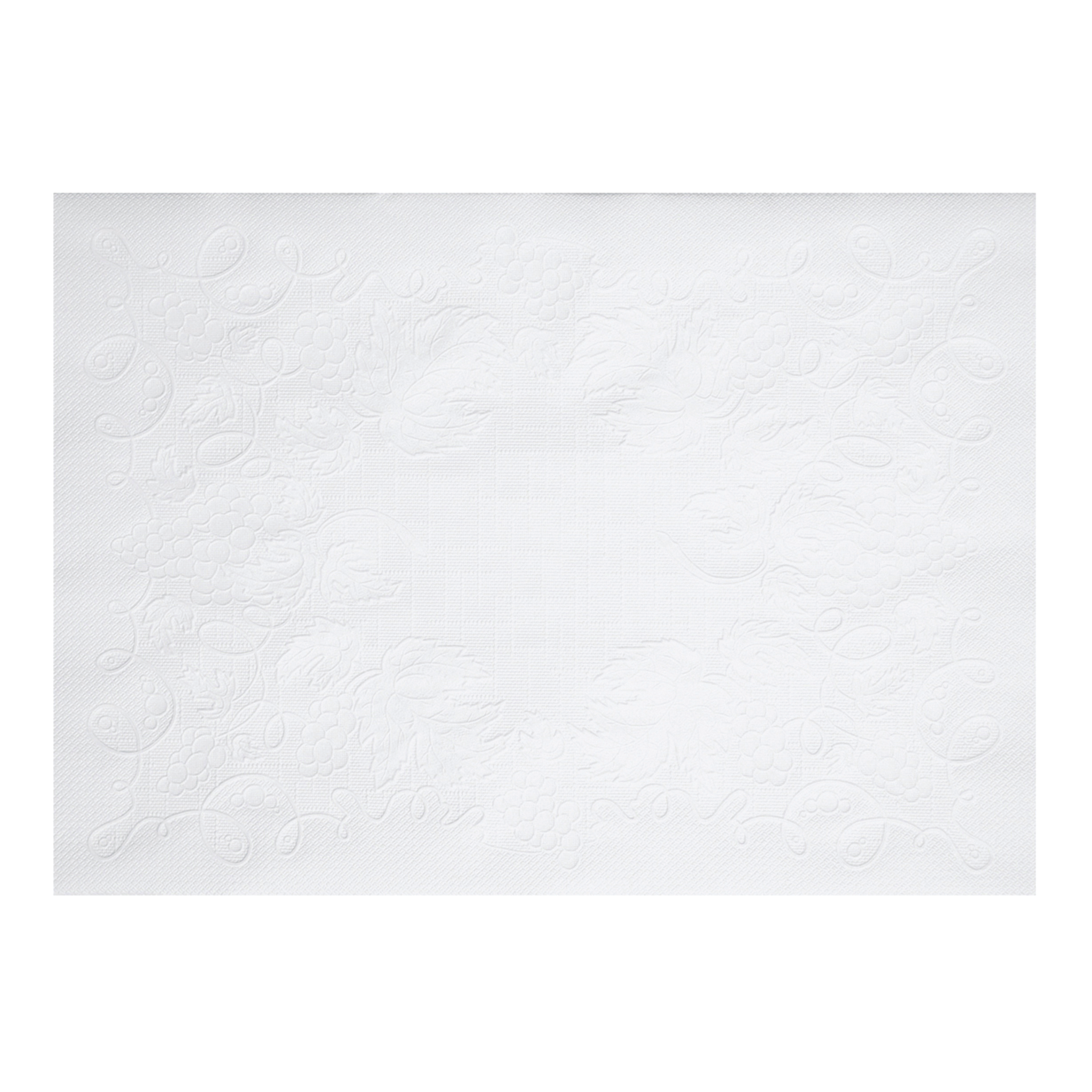 10 in x 14 in Dubonnet White Paper Placemats 1000 ct.