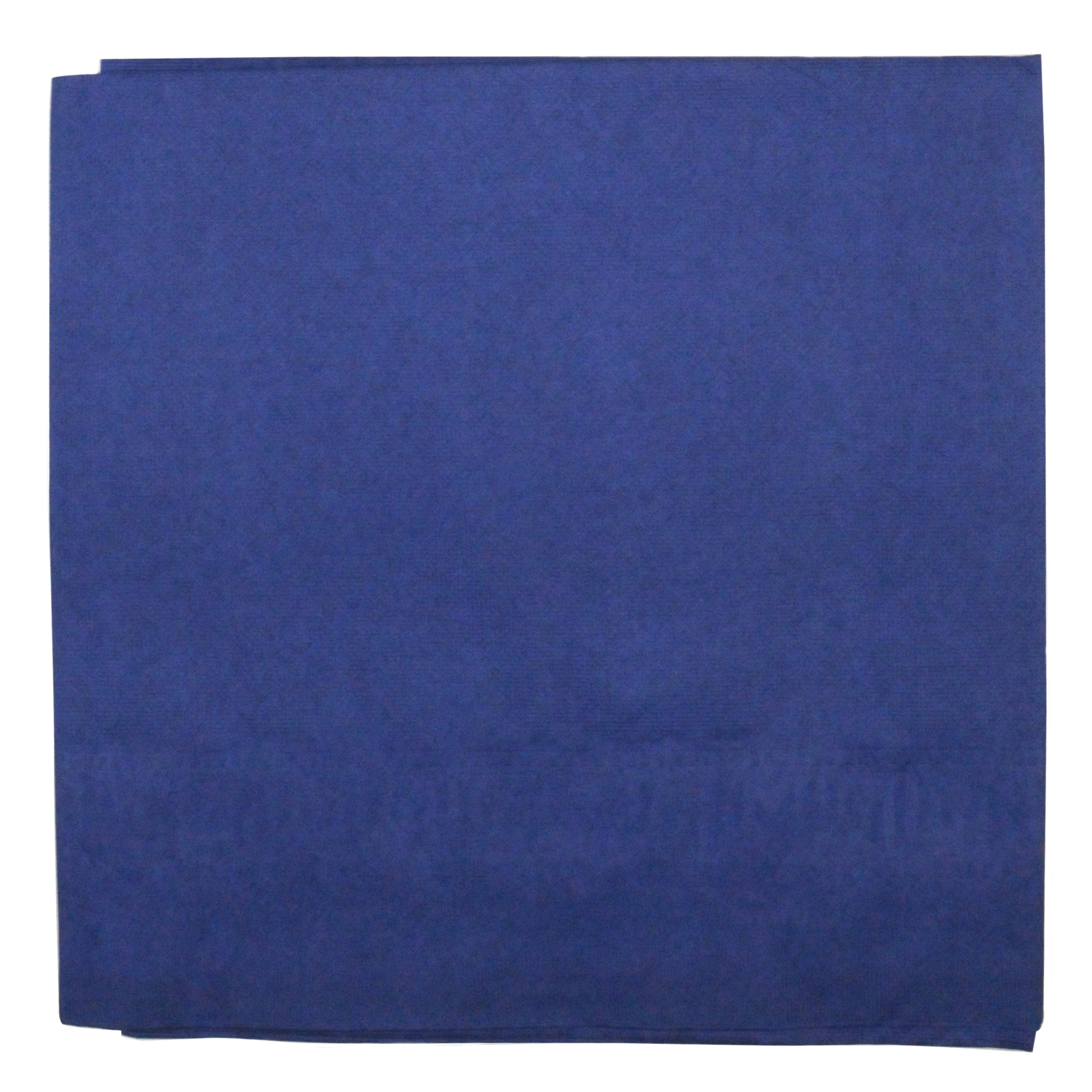 54 in x 54 in Navy Paper Tablecloths 50 ct.