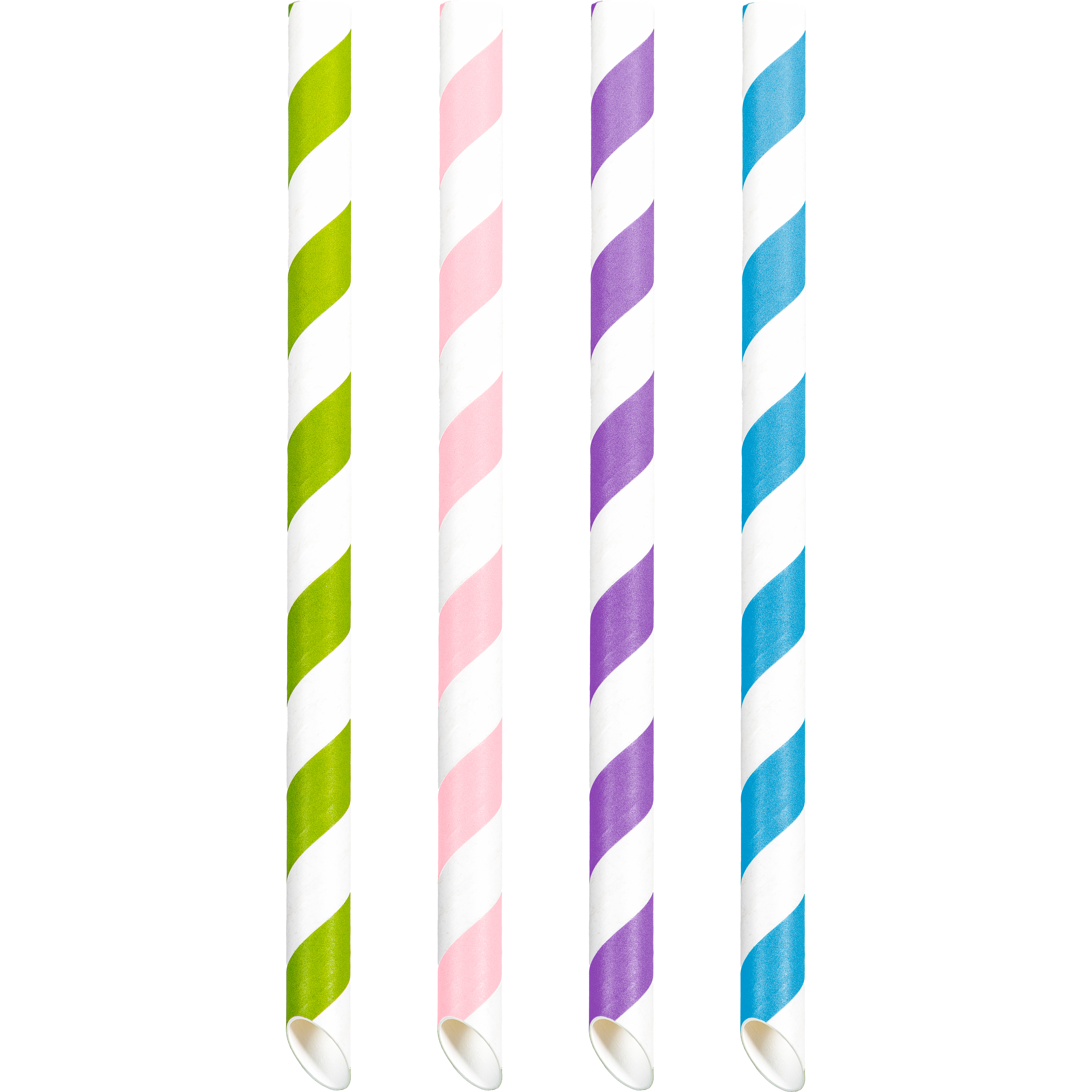 8.5 in Boba Tea Paper Straws 1,050 ct.
