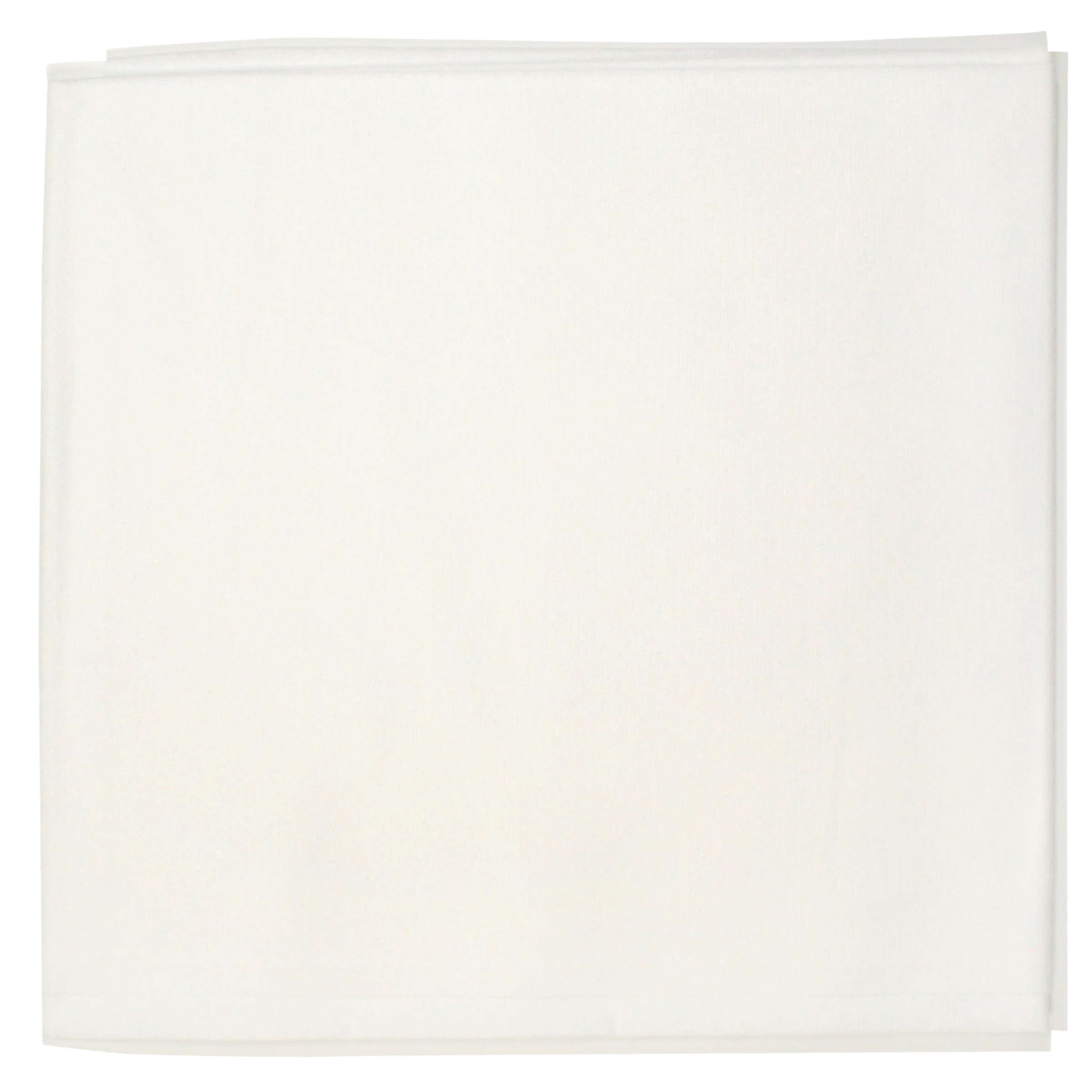 50 in x 54 in Linen-Like White Tablecloths 48 ct.