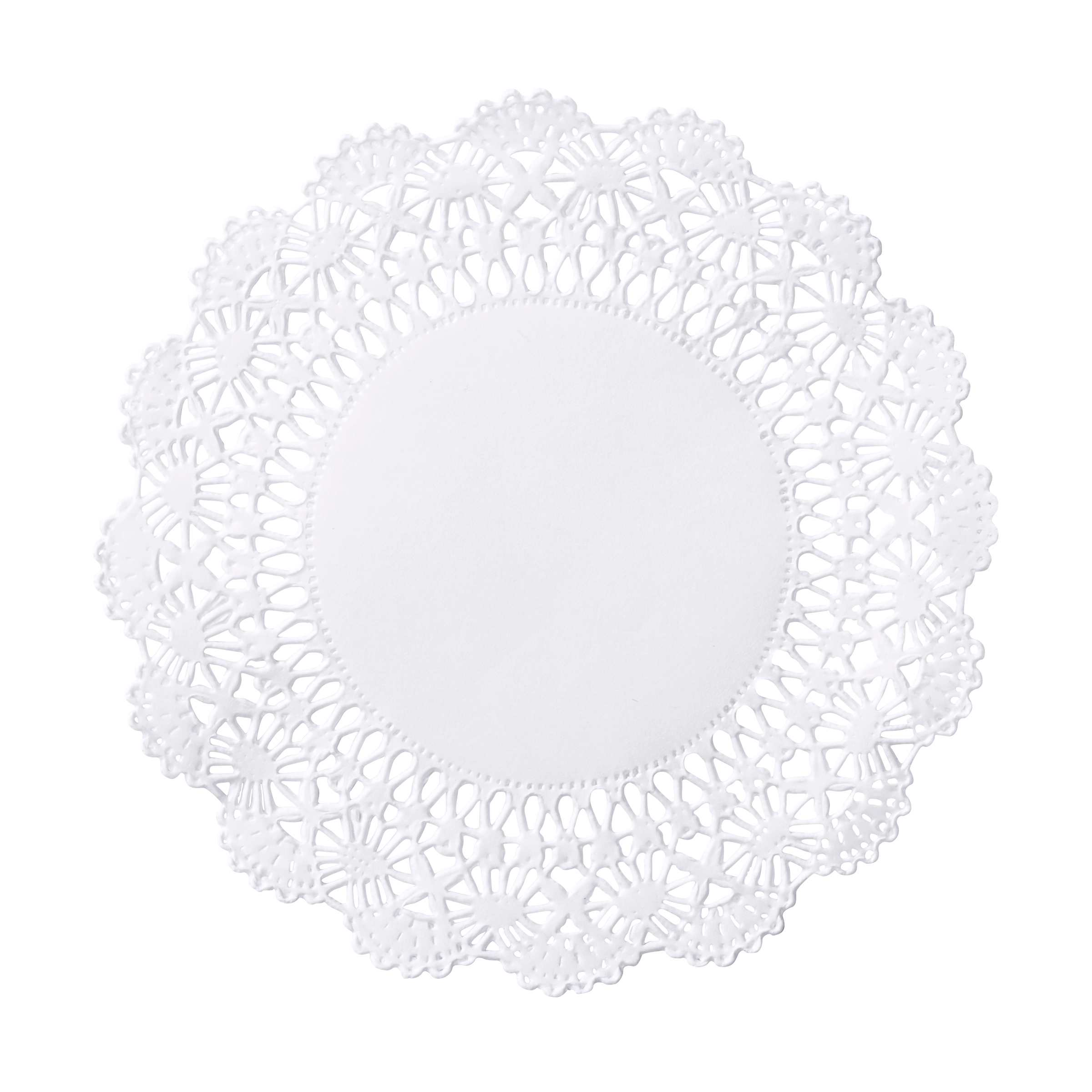 5 in White Cambridge Lace Doilies 10000 ct.