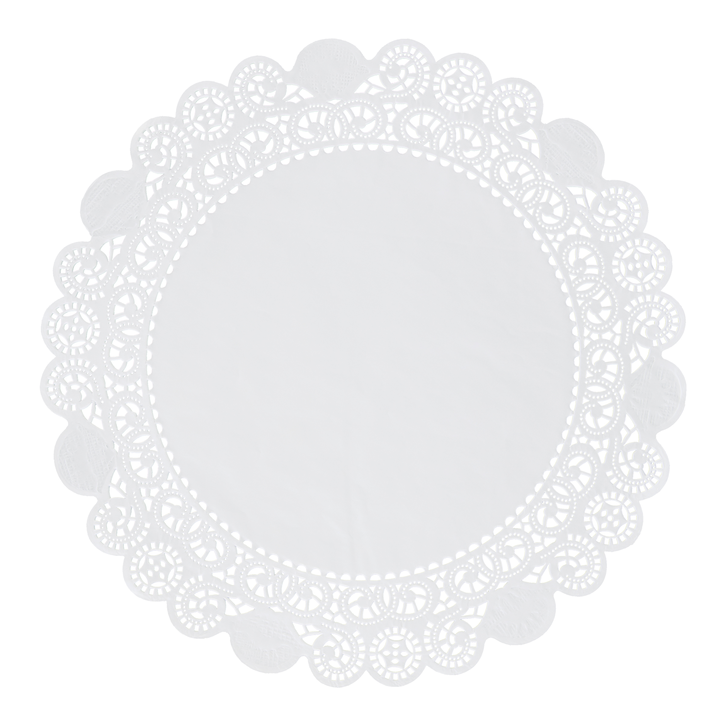 16.5 in White Kenmore Lace Doilies 500 ct.