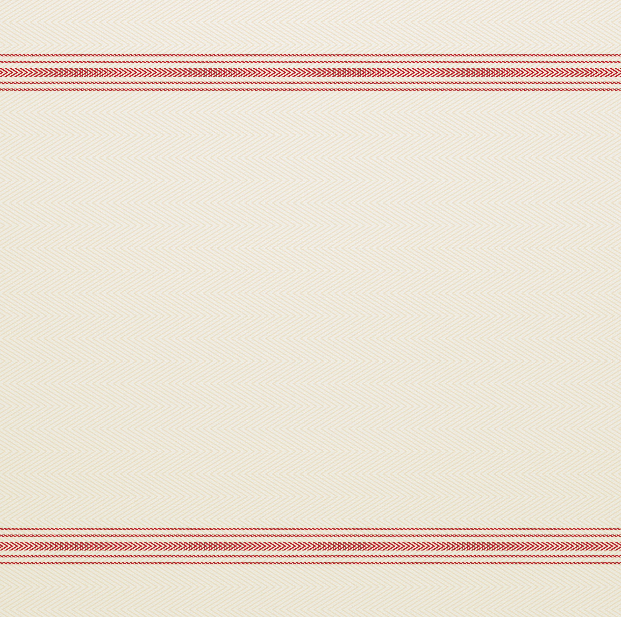 15.5 in x 15.5 in FashnPoint White and Red Stripe Dinner Napkins Flat Pack 750 ct.