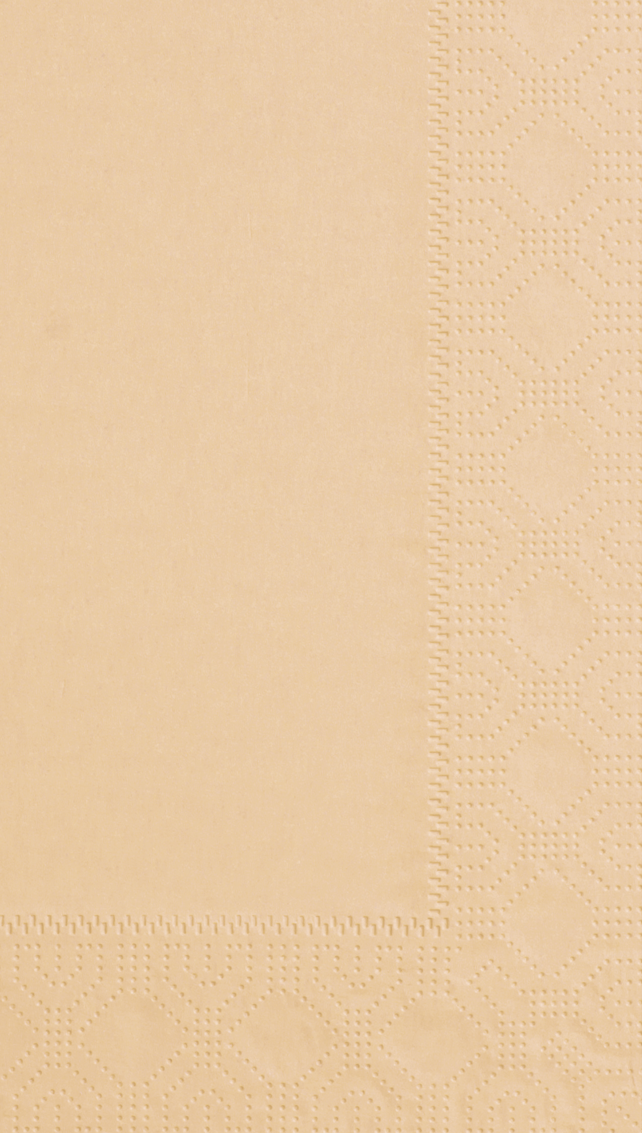 7.5 in x 4.25 in Regal Embossed Beige Dinner Napkins 1000 ct.