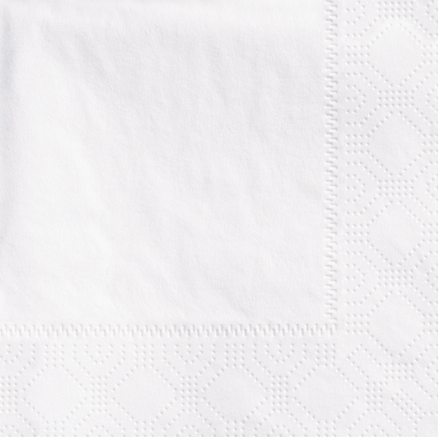 4.75 in Regal Embossed White Beverage Napkins 3000 ct.