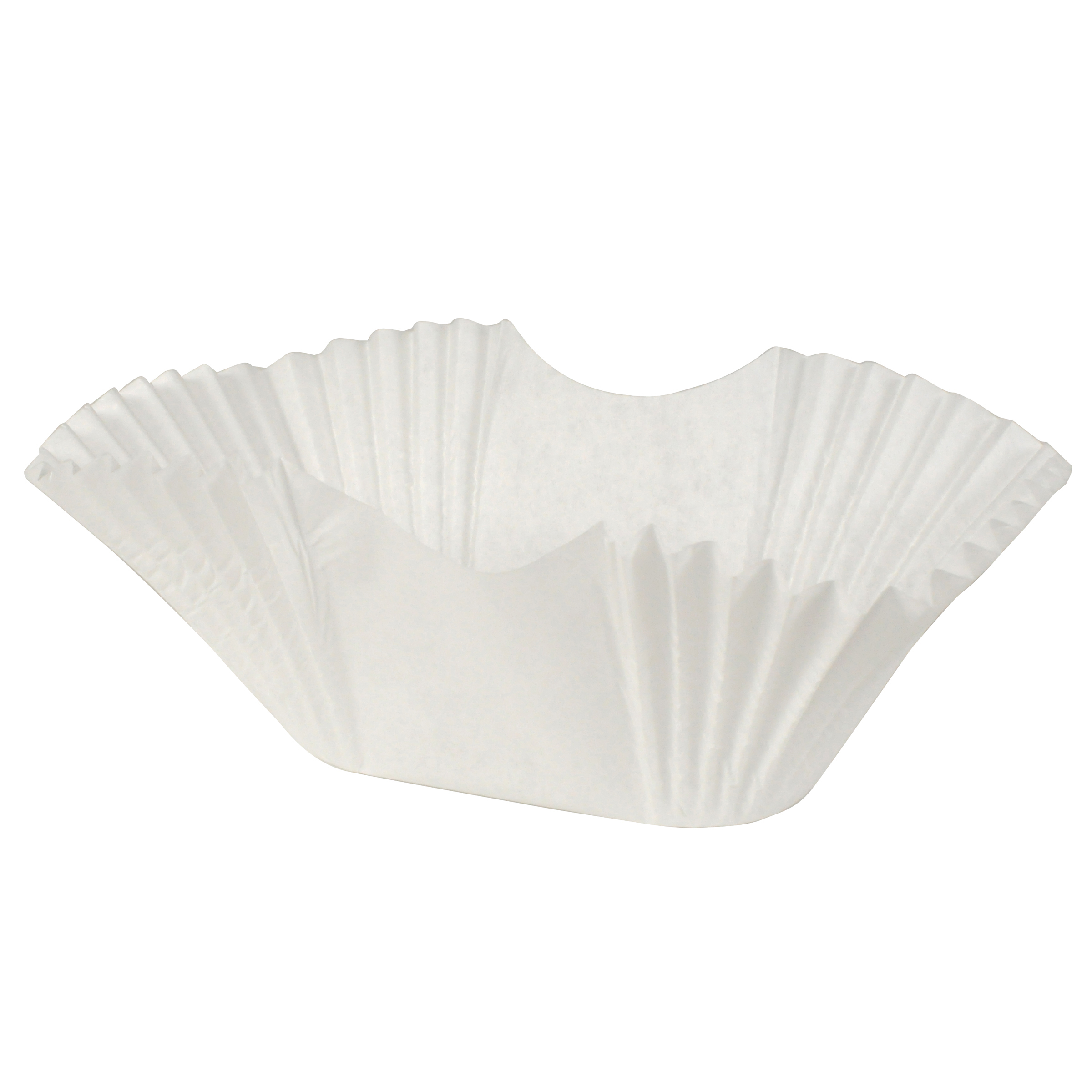 3.75 in White Fluted Burger Cups or Taco Holders 2000 ct.