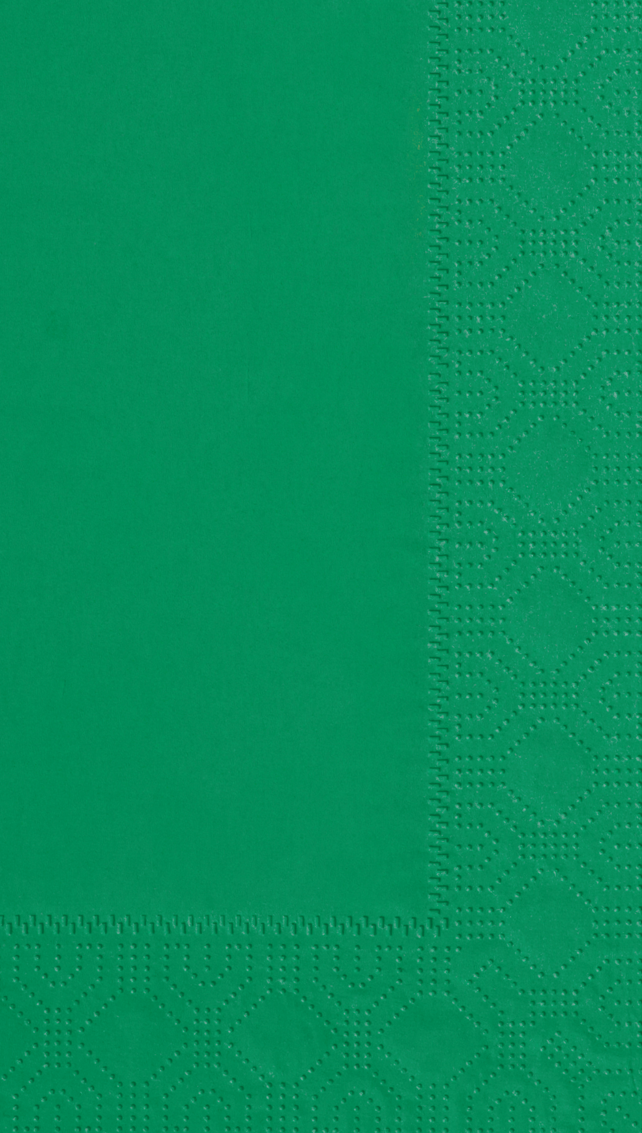 7.5 in x 4.25 in Regal Embossed Jade Green Dinner Napkins 1000 ct.