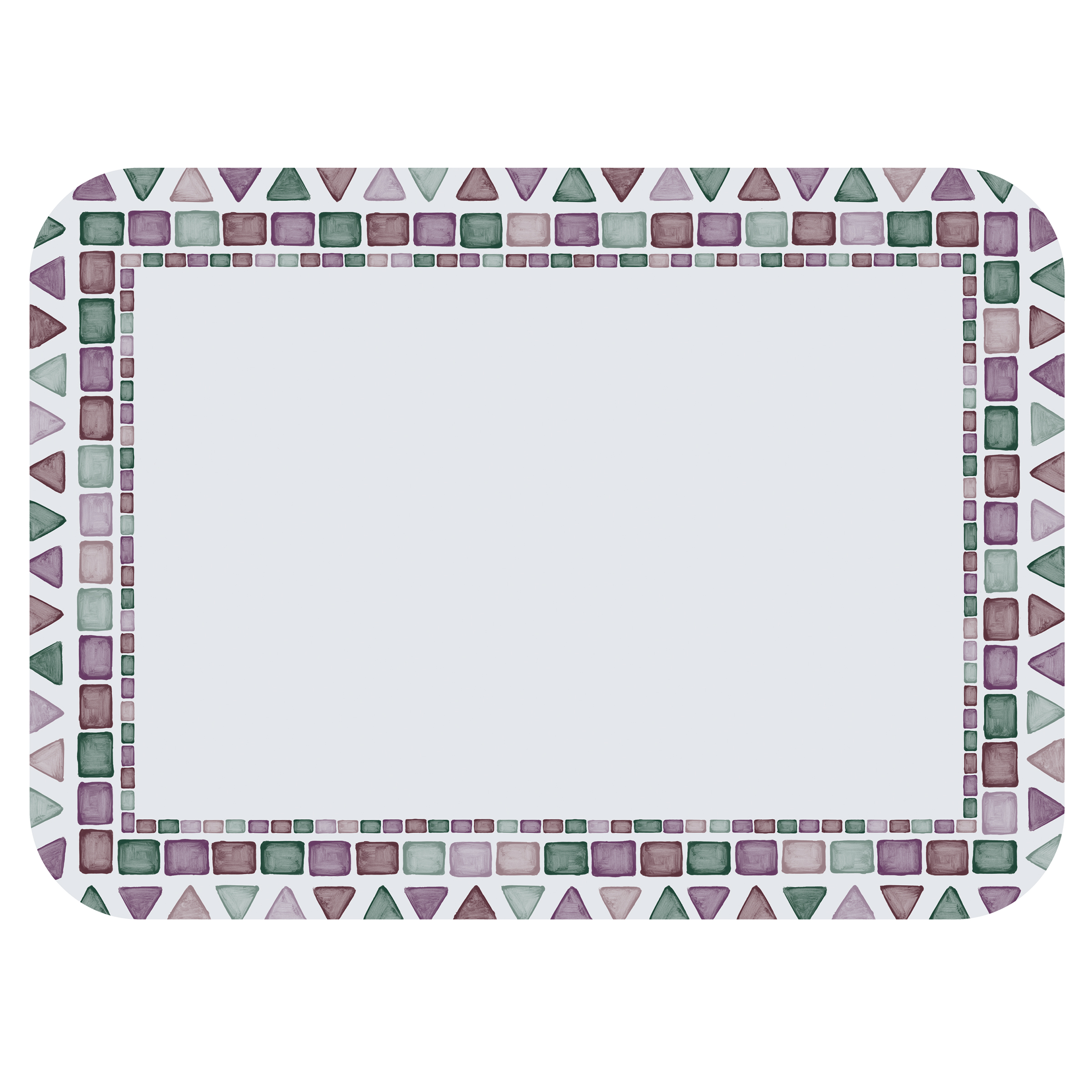 14 in x 19 in Tile Mosaic Paper Traymats 1000 ct.
