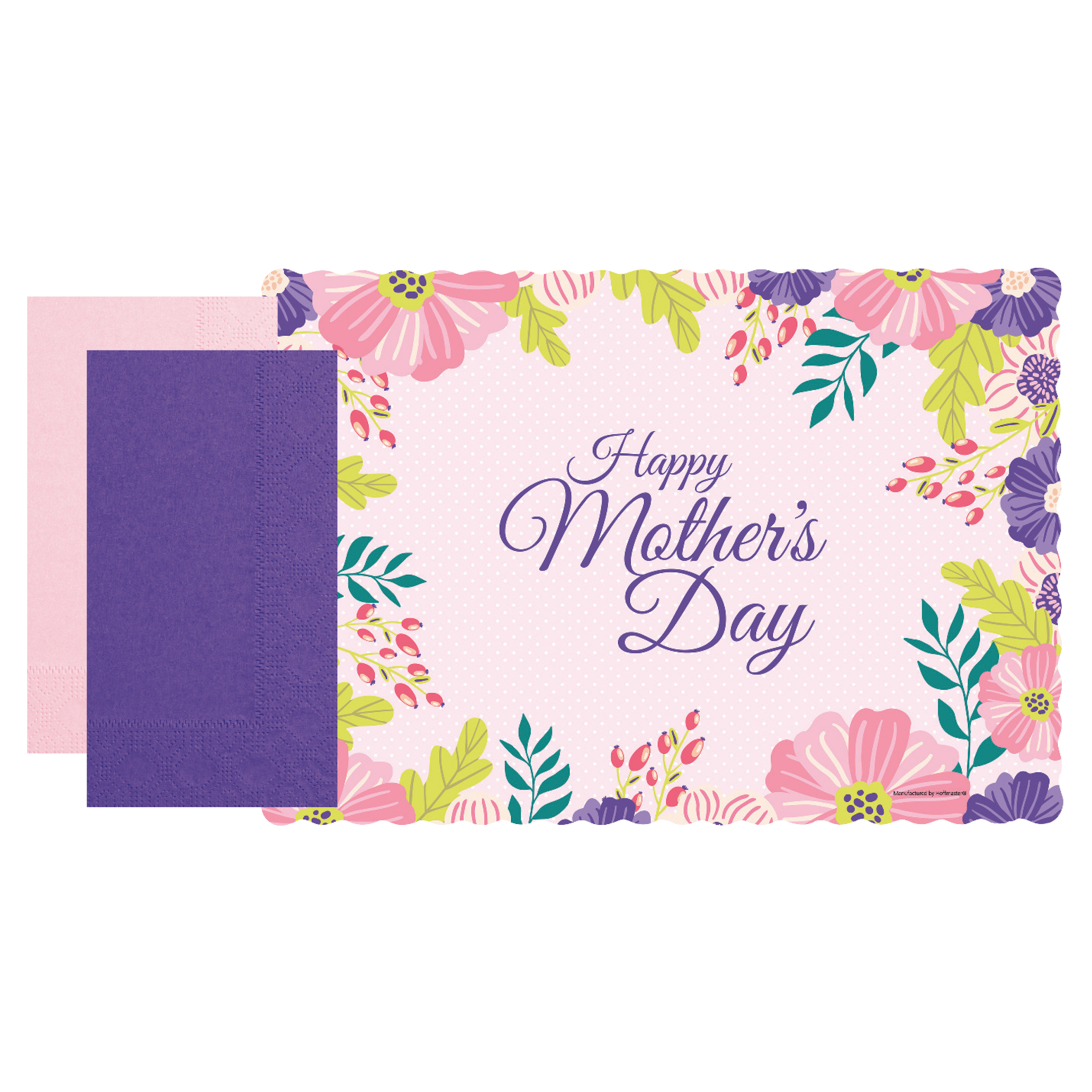 Mother’s Day Placemat and Napkin Combo Pack 500 ct.