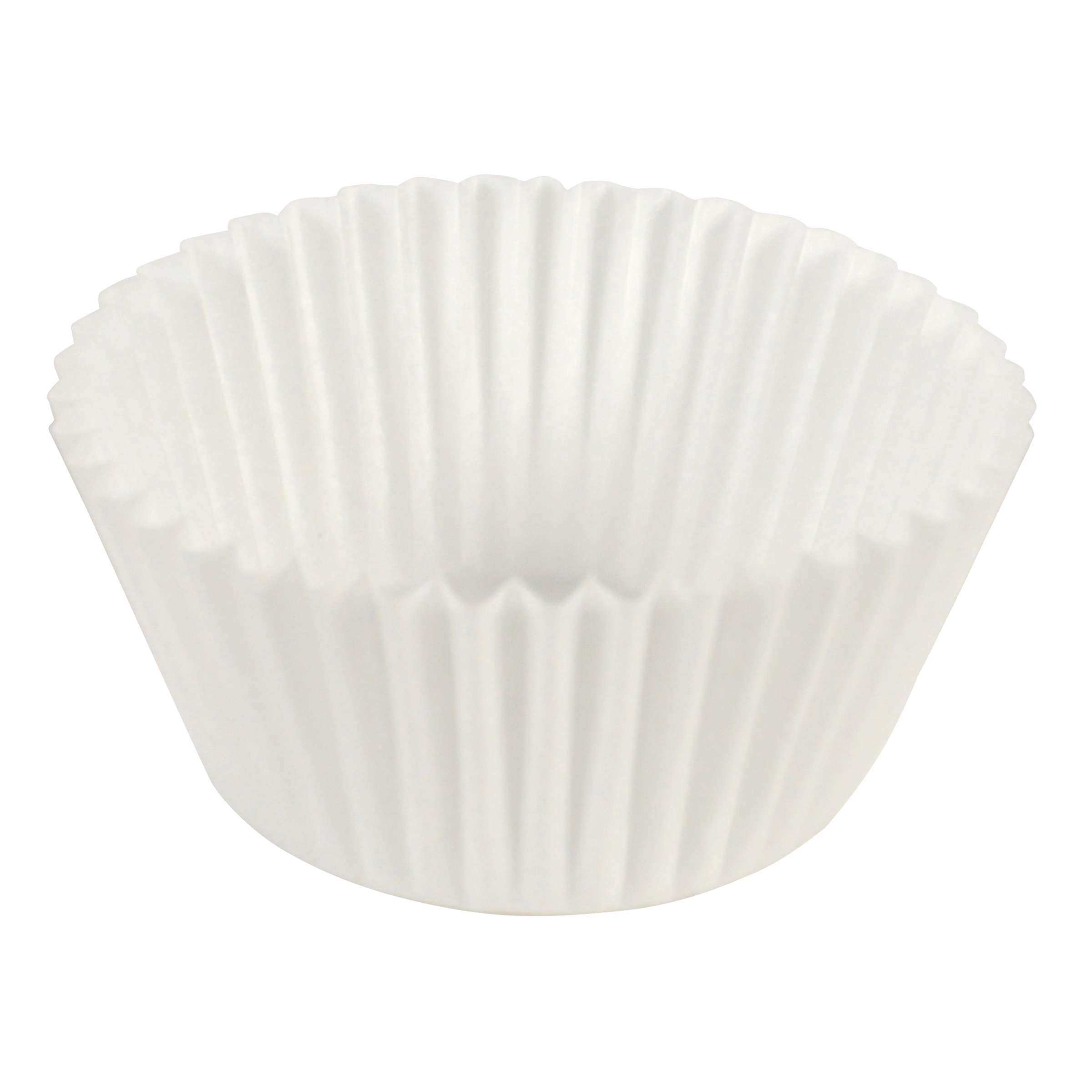 3 in White Fluted Baking Cups 20000 ct.