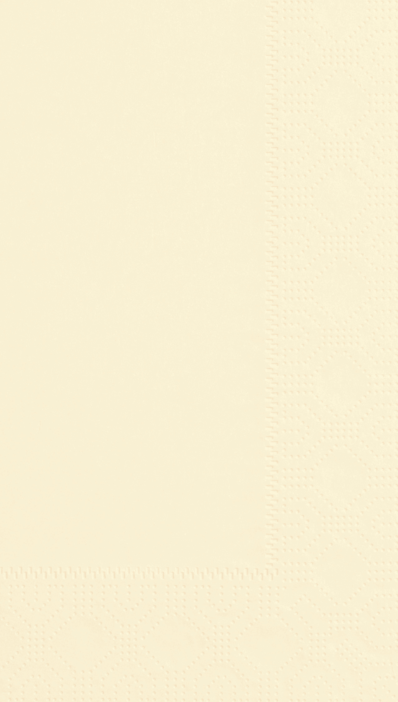 7.5 in x 4.25 in Regal Embossed Ivory Dinner Napkins 1000 ct.