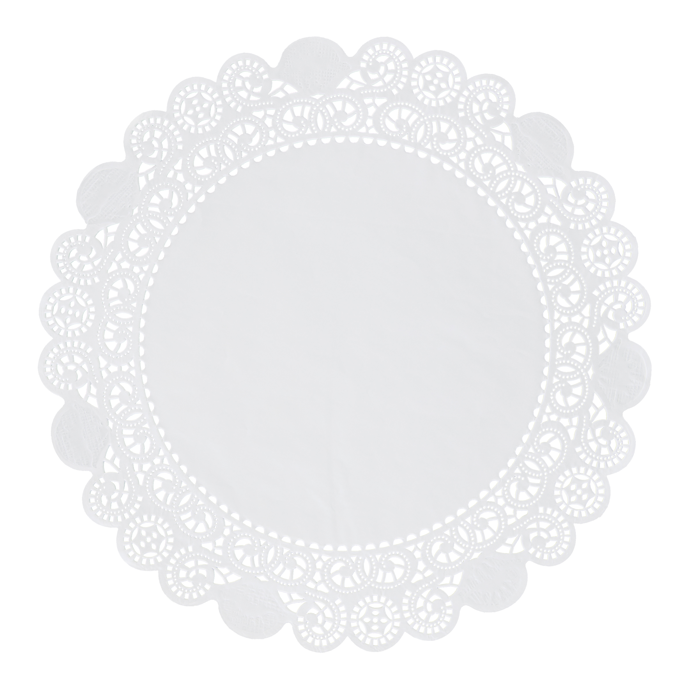 14.5 in White Kenmore Lace Doilies 1000 ct.