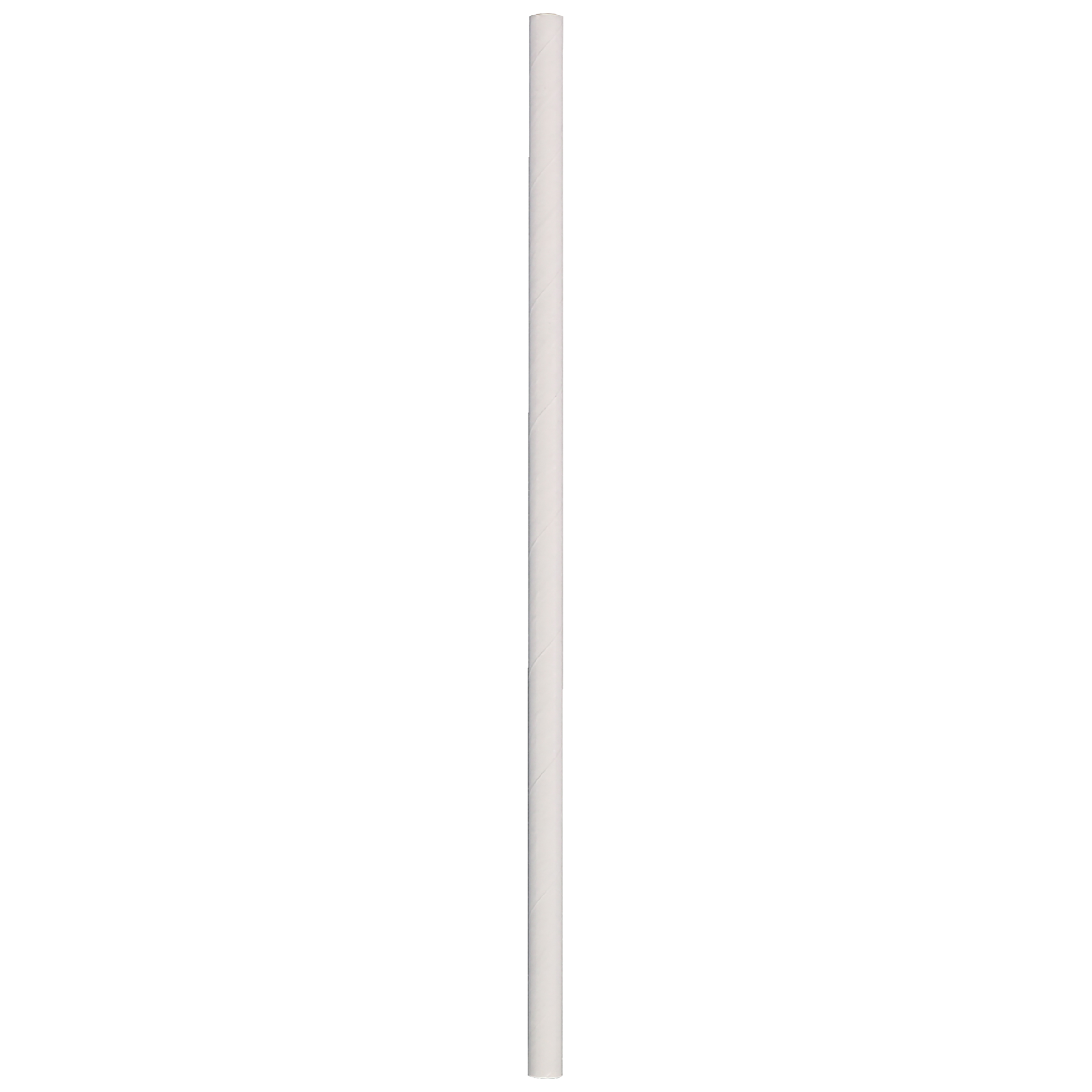 7.75 in White Paper Straws 4800 ct.
