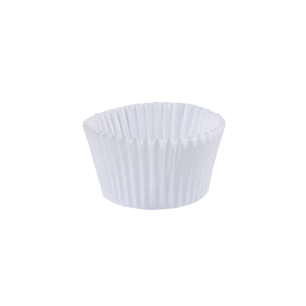 5 in White Fluted Baking Cups 10000 ct.