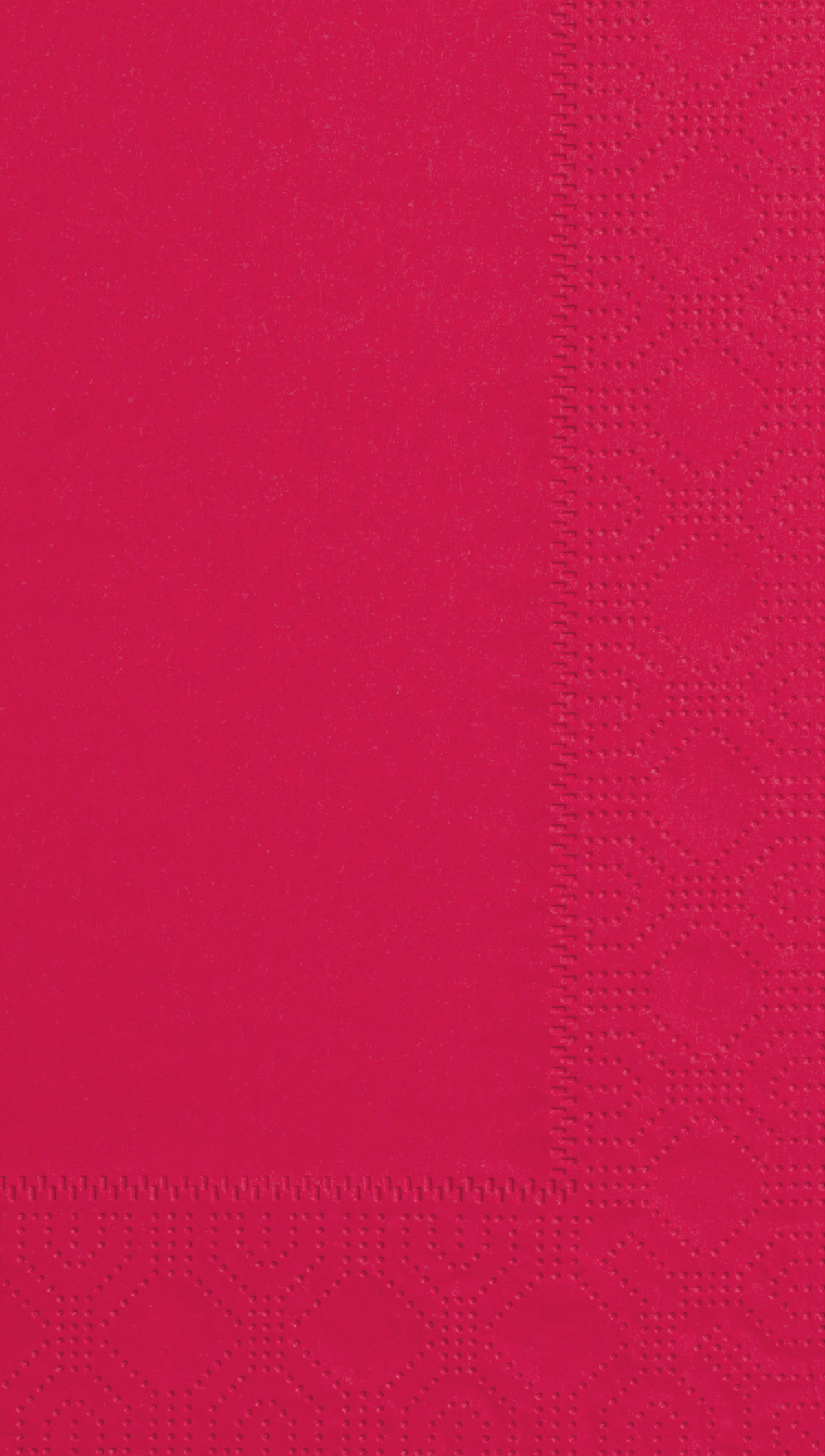 7.5 in x 4.25 in Regal Embossed Red Dinner Napkins 1000 ct.