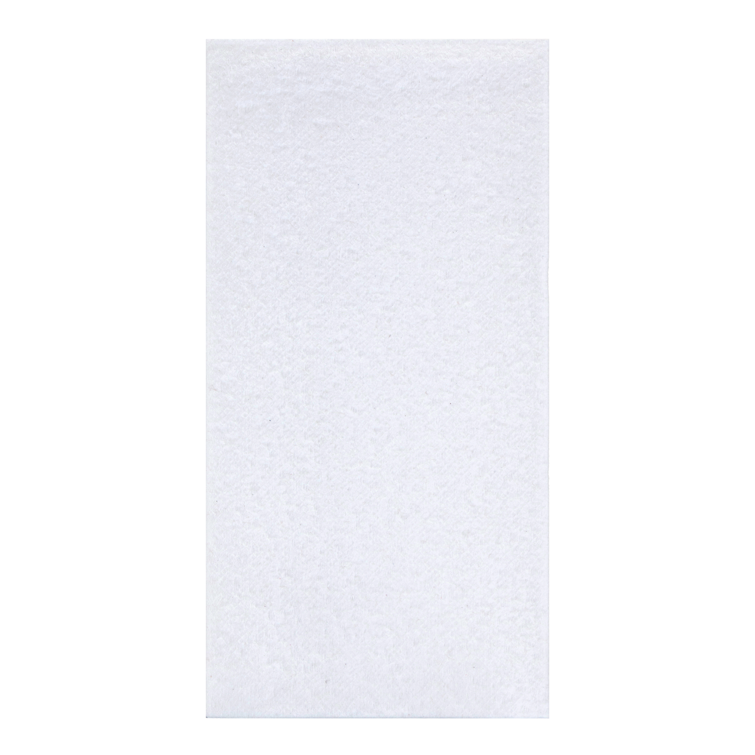 8.5 in x 4.25 in Linen-Like Natural White Dinner Napkins 300 ct.