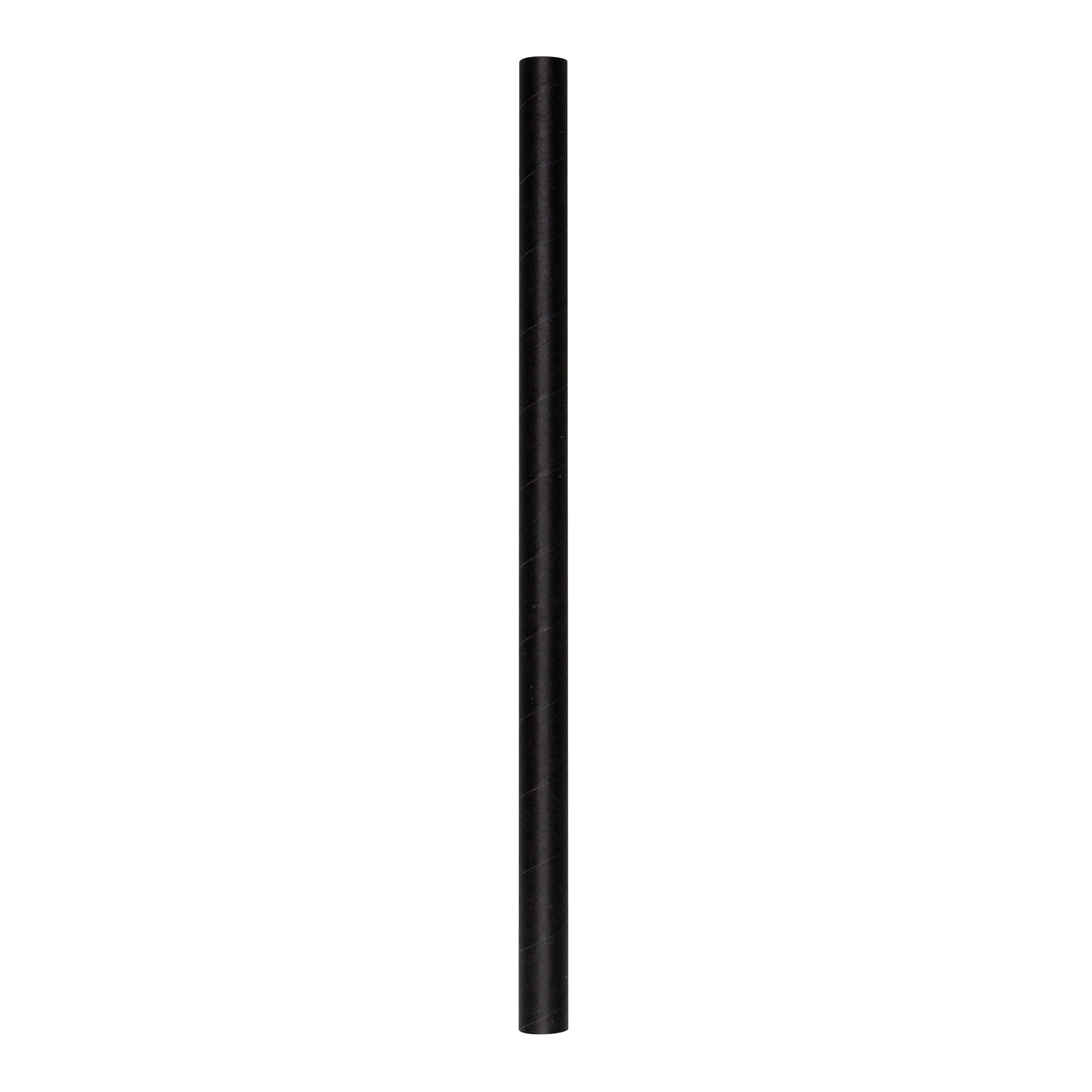 Aardvark 8.5″ Black Colossal Paper Straws – 1480 ct.