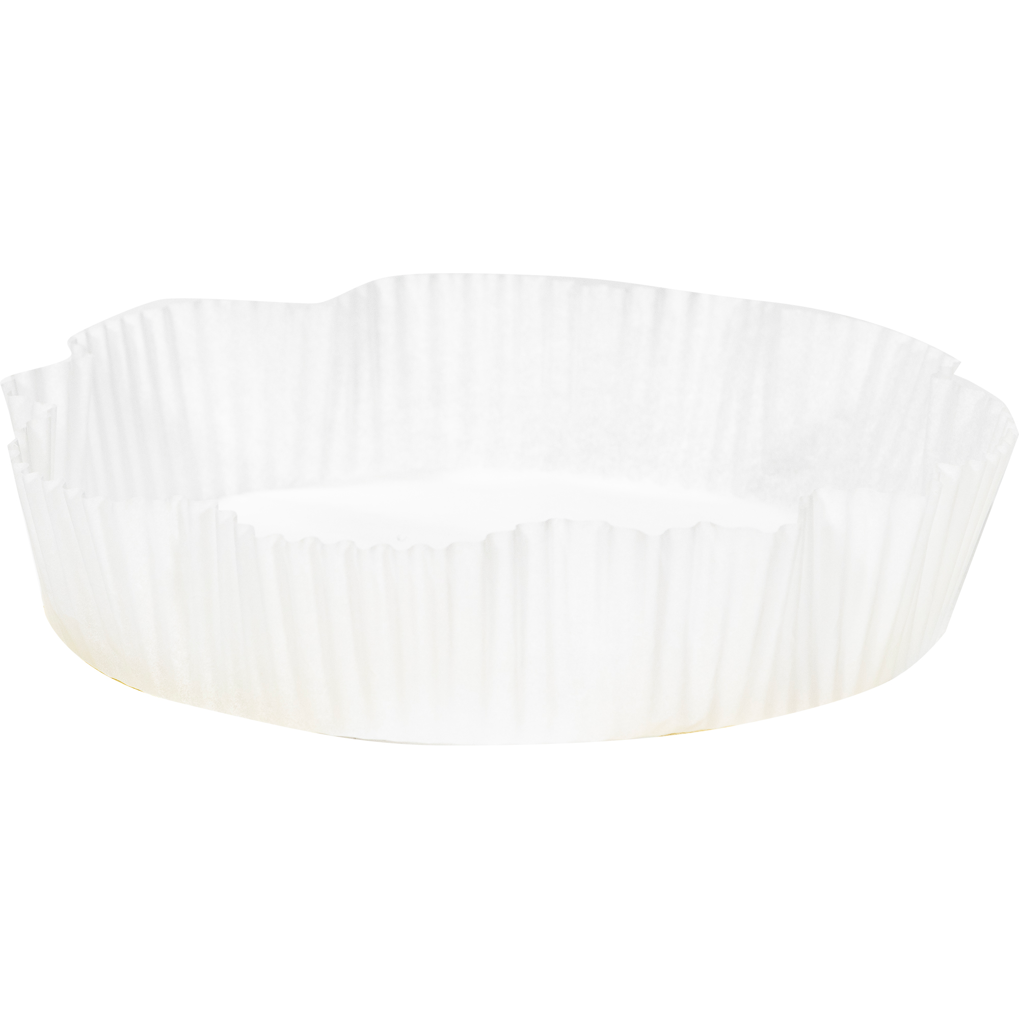 9.75 in Fluted Wax Cake Liners 1000 ct.