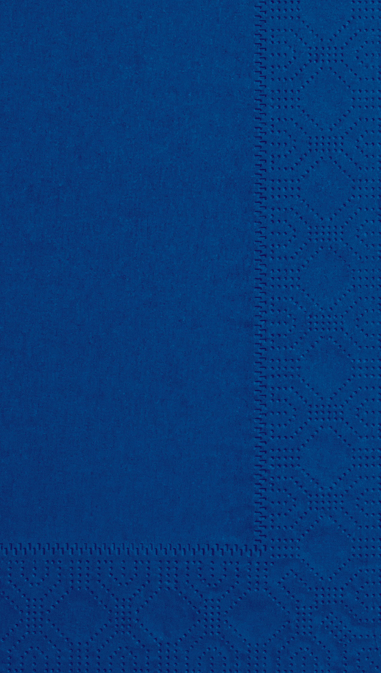 7.5 in x 4.25 in Regal Embossed Navy Dinner Napkins 1000 ct.