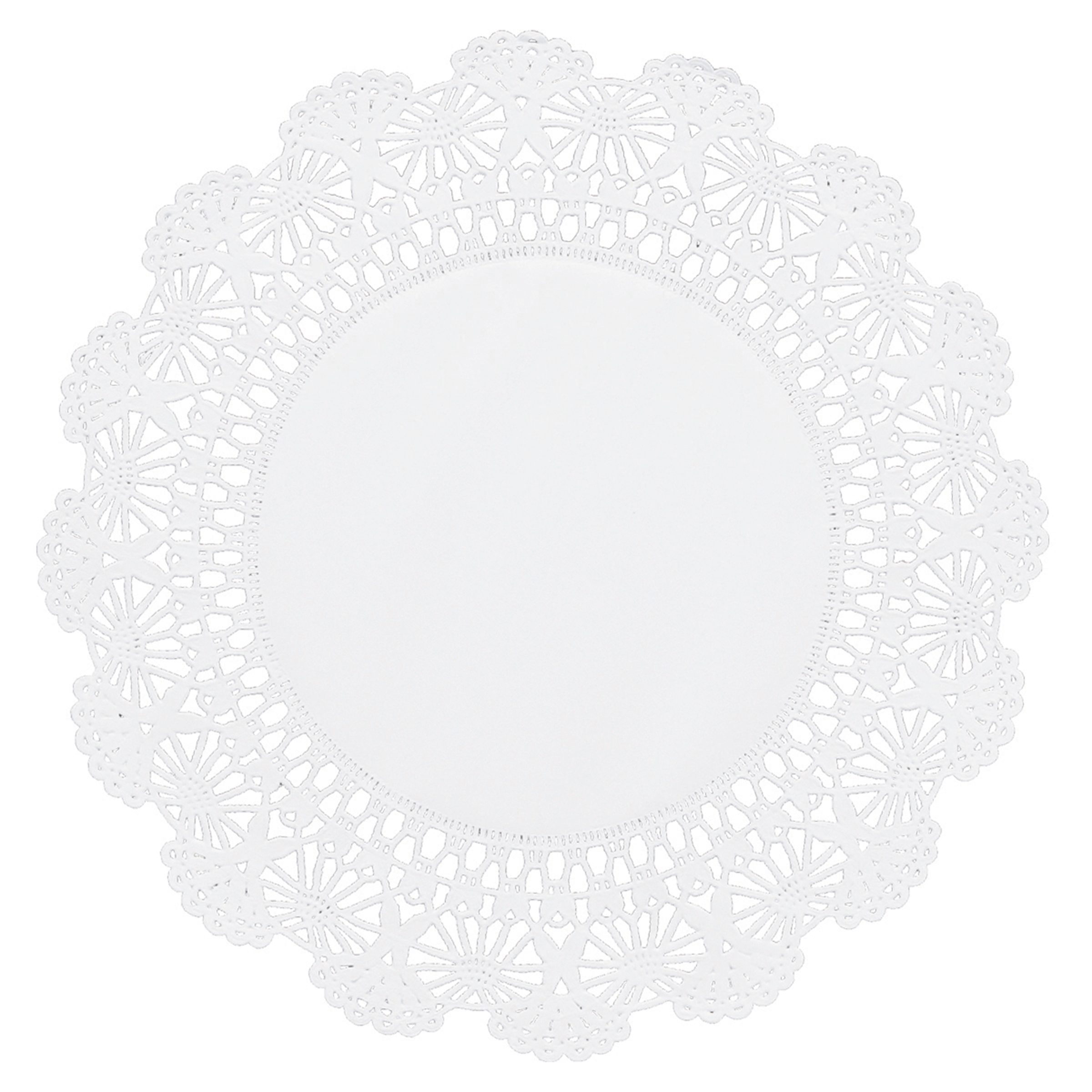 4 in White Cambridge Lace Doilies 1000 ct.