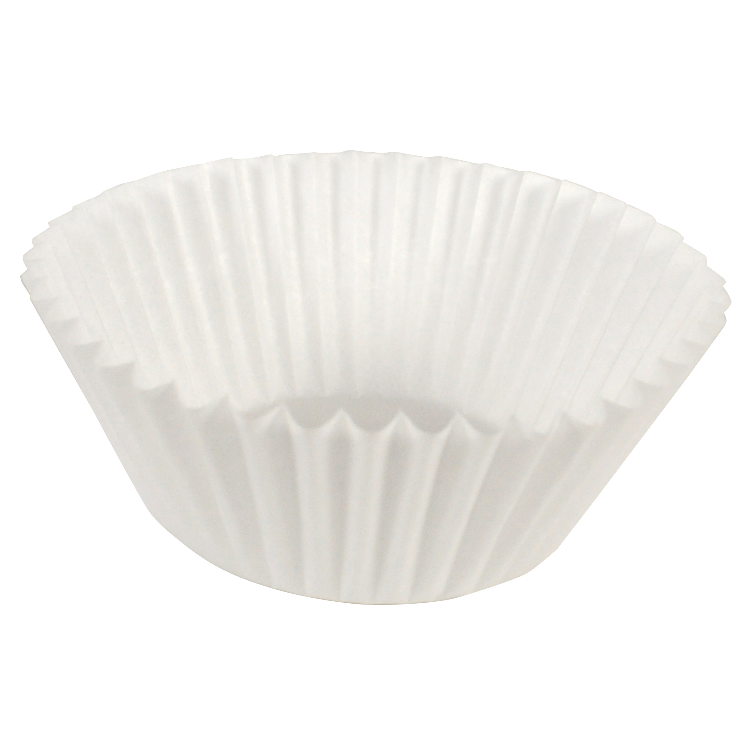 4 in White Fluted Baking Cups 10000 ct.
