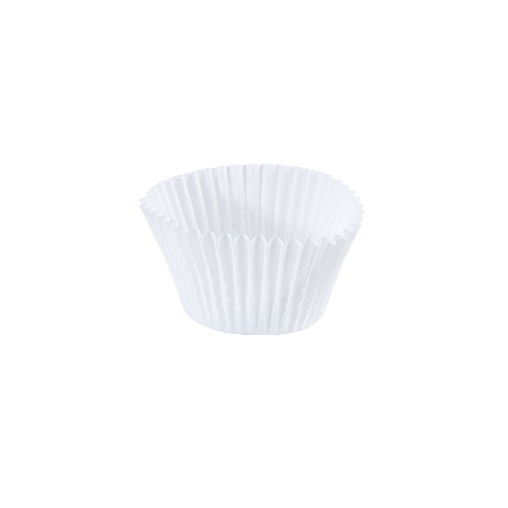 6 in White Fluted Baking Cups 10000 ct.