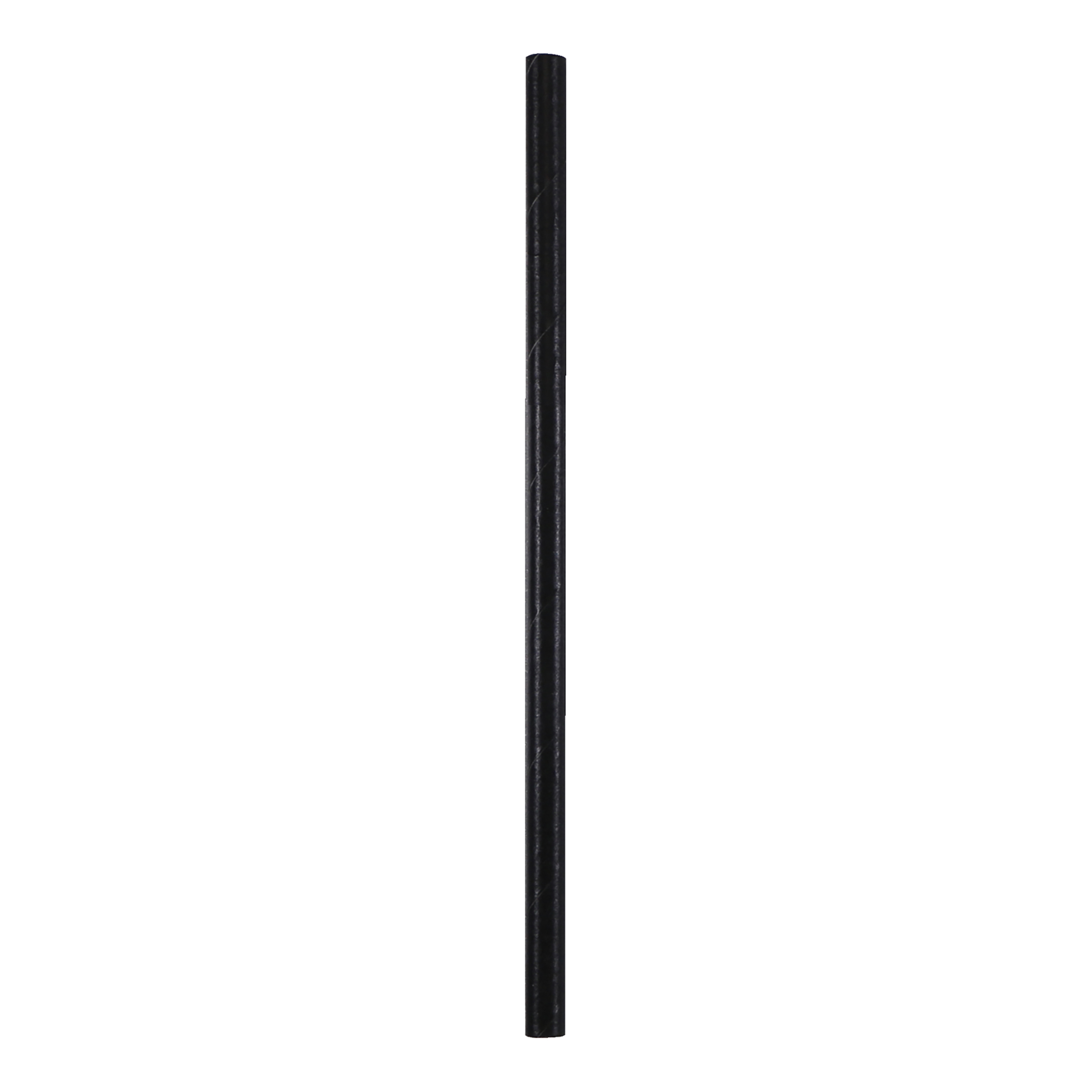 5.5 in Black Cocktail Paper Straws 5250 ct.