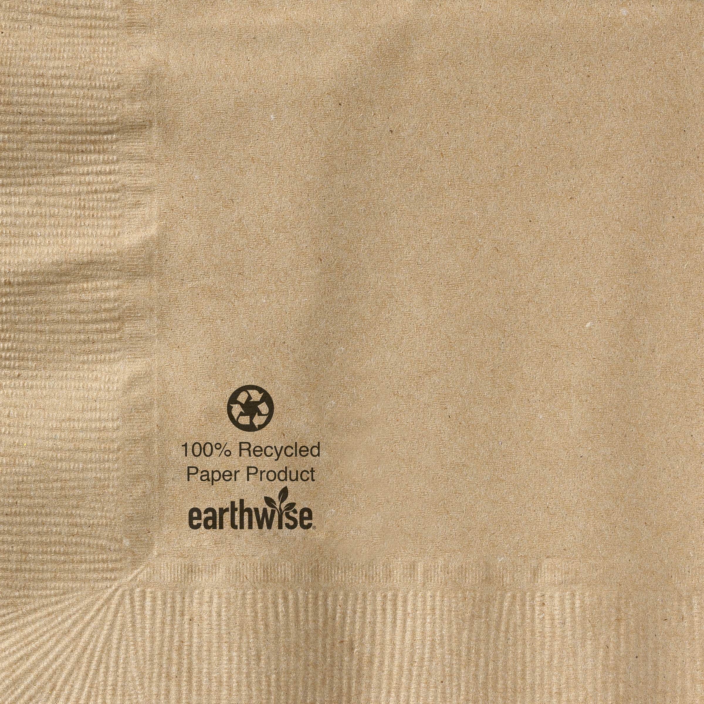 5 in Earthwise Kraft Beverage Napkins 1000 ct.