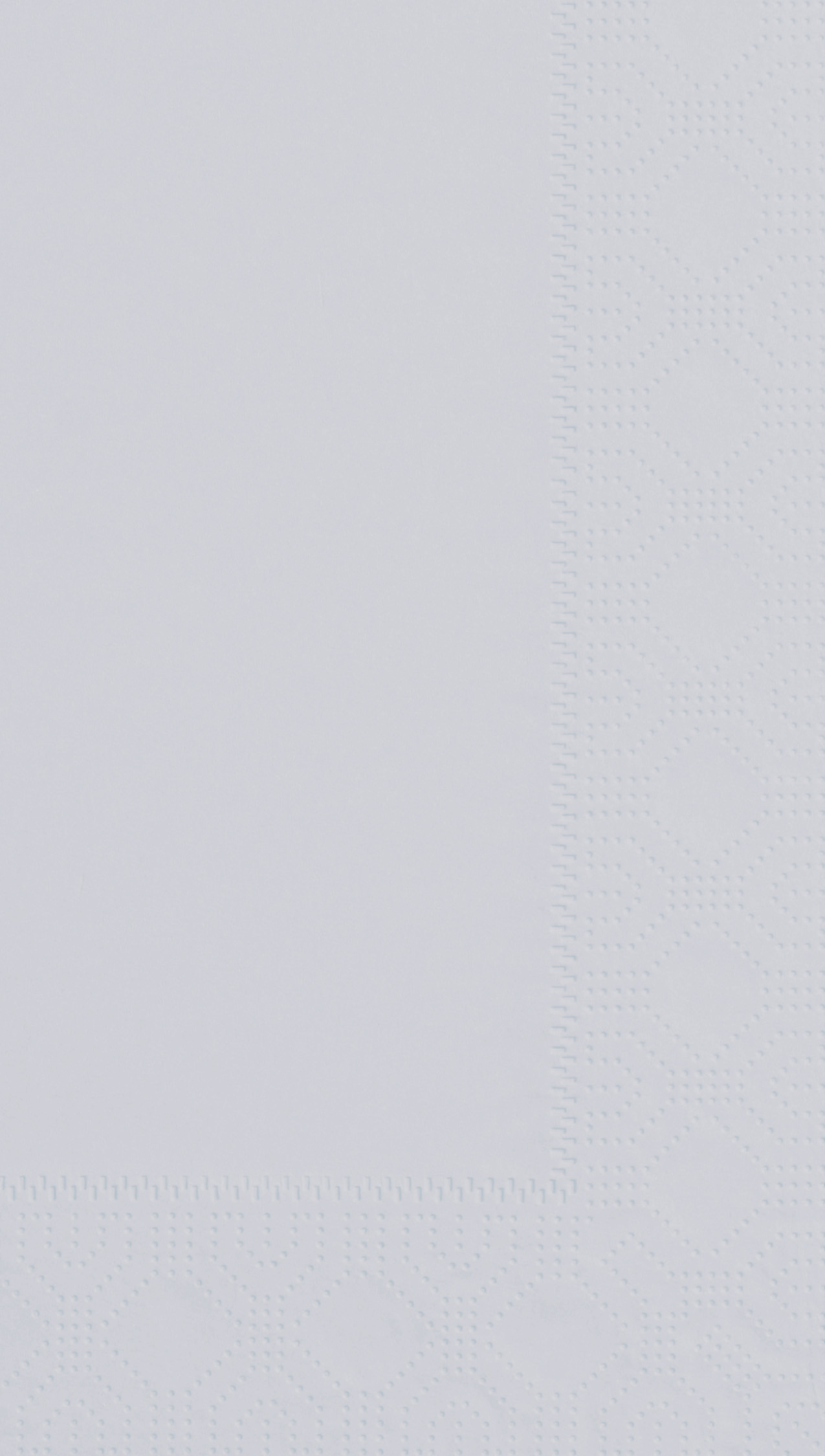 7.5 in x 4.25 in Regal Embossed Gray Dinner Napkins 1000 ct.