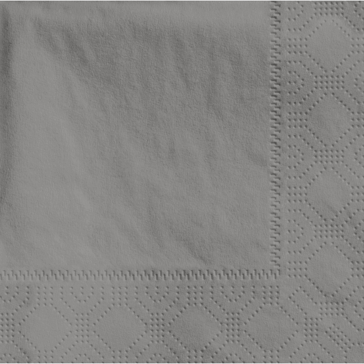 5 in Coin Embossed Slate Gray Beverage Napkins 1000 ct.