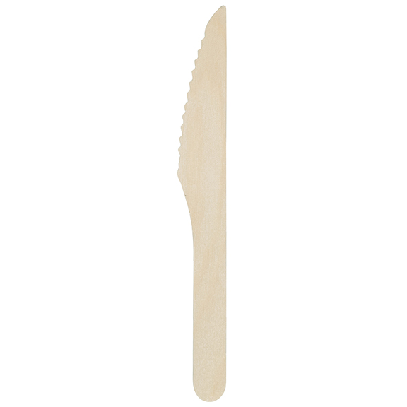 6.5 in Earthwise Wood Knives 1000 ct.