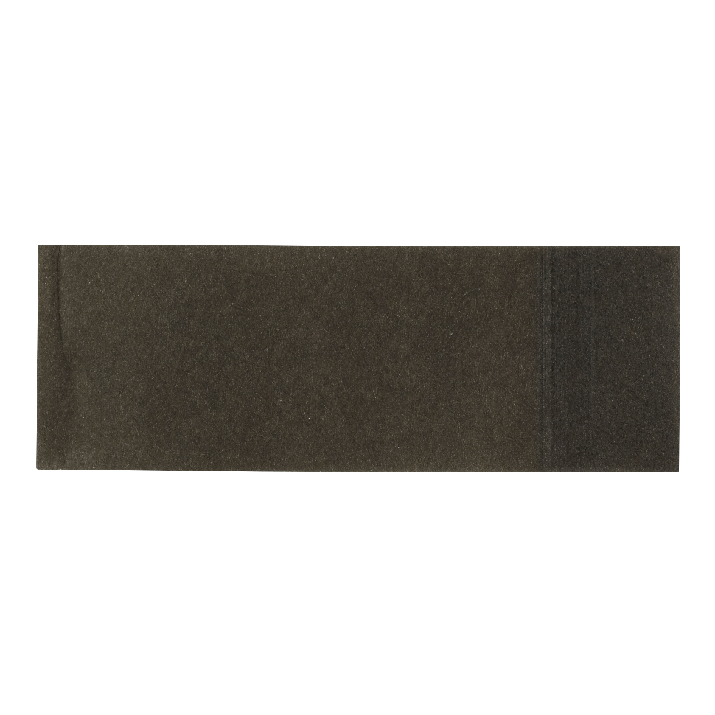 1.5 in x 4.25 in Black Adhesive Napkin Bands 10000 ct.