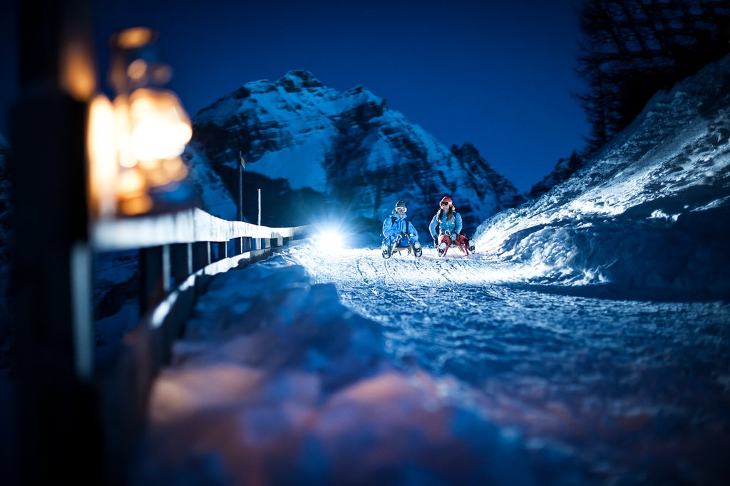 Stubaier Gletscher_Night Sledding Adventure_(c): Andre Schönherr