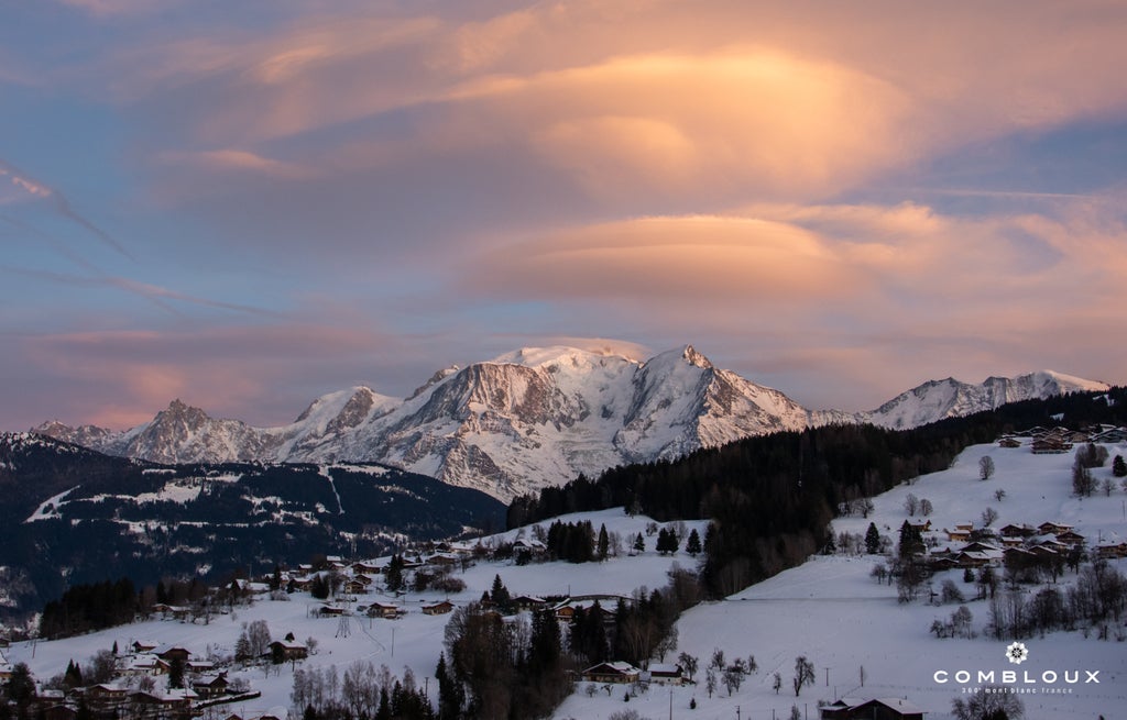 Combloux_Mont Blanc Sunrise Panorama_(c): Paul Besson / OT Combloux