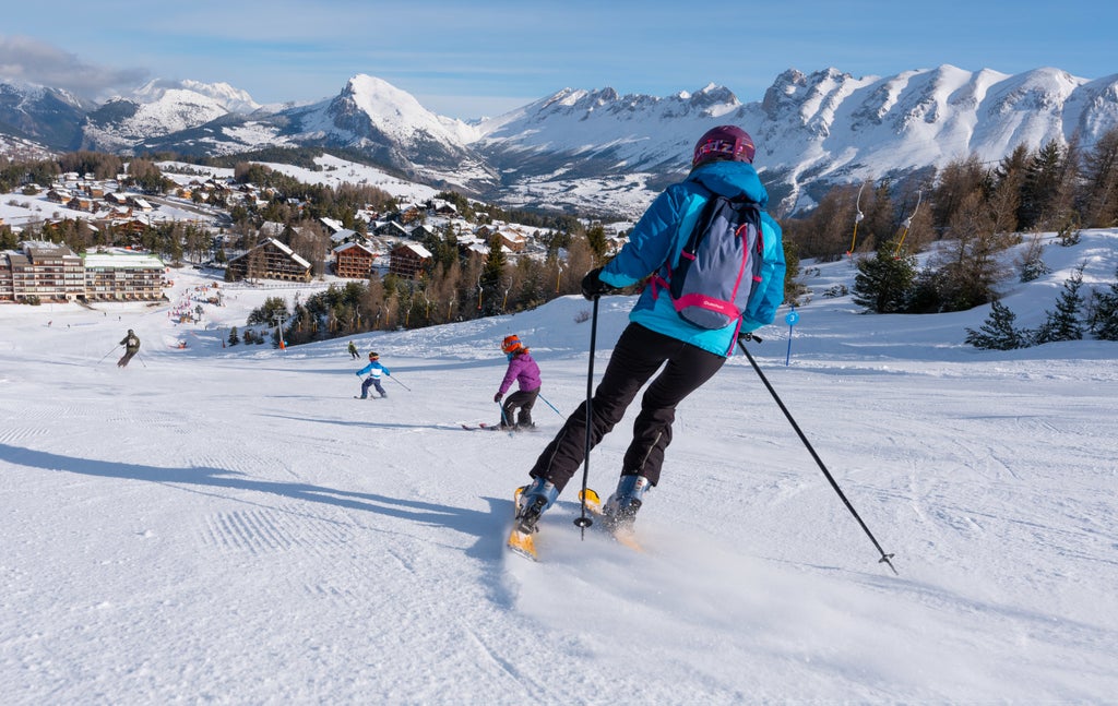 Superdévoluy / La Joue du Loup_Family Skiing Resort Base_(c): Arzur Michaël