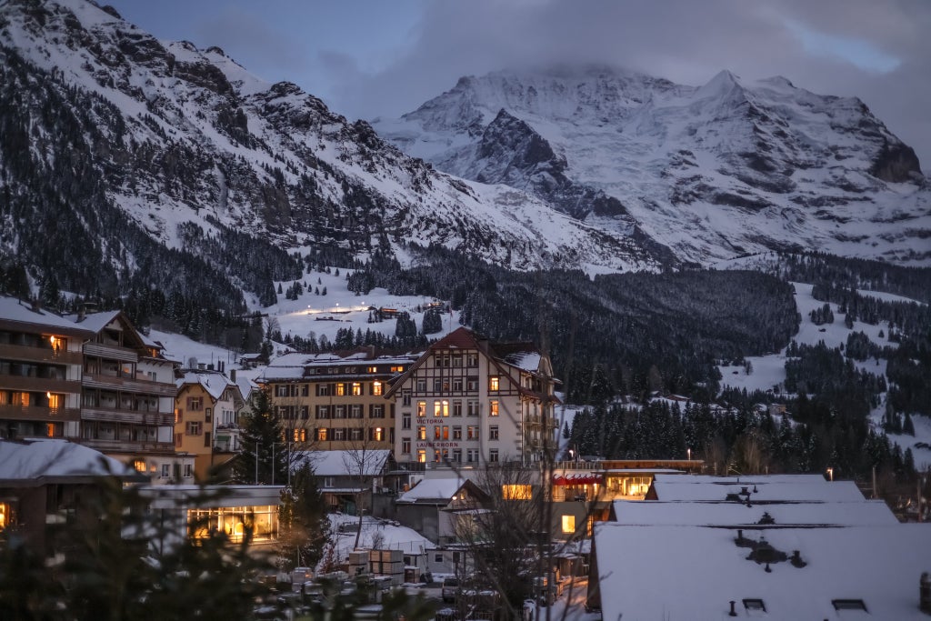 Wengen_Dusk Village Landscape_(c): DSV Marketing GmbH